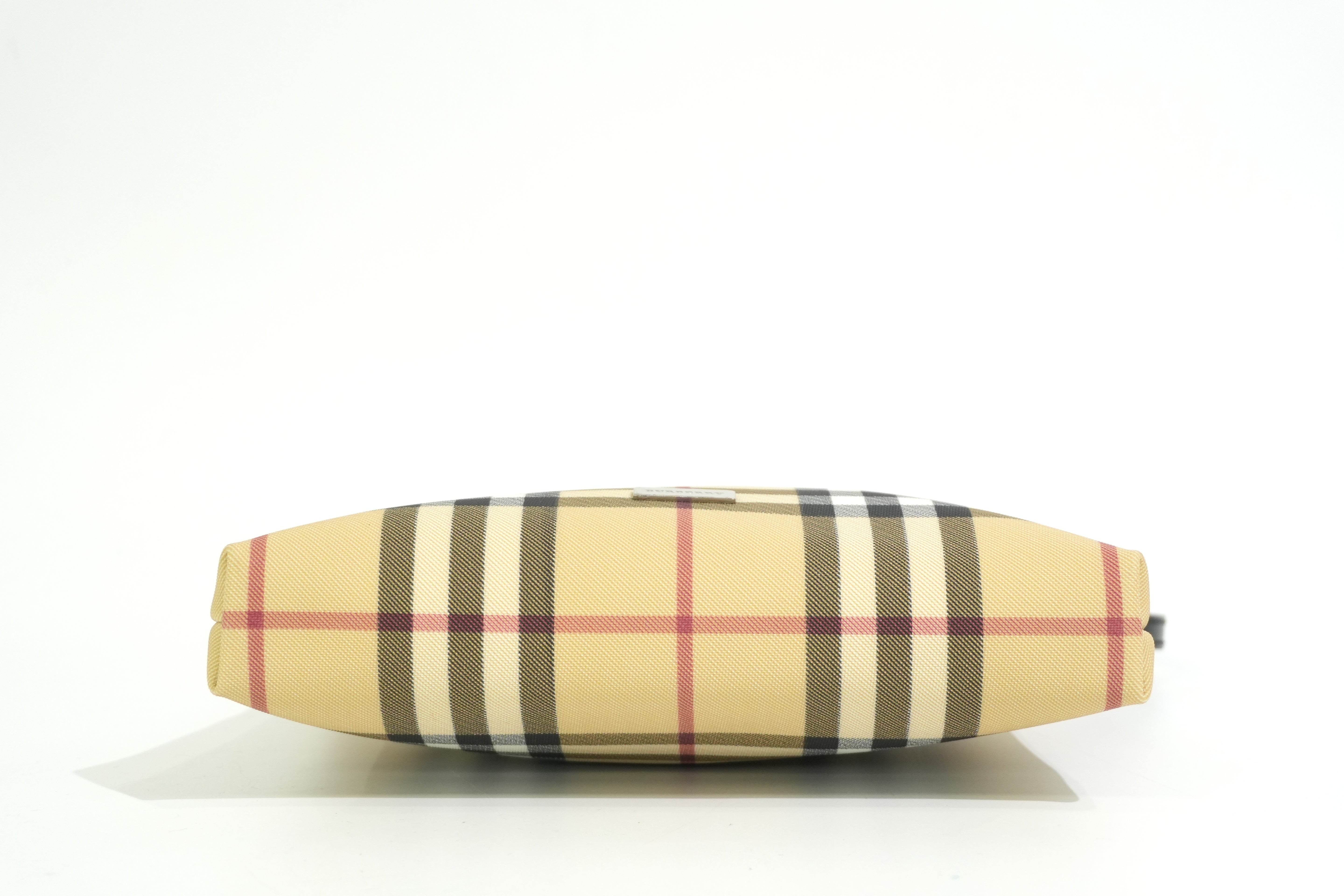 Pre-owned Burberry Nova Check Handbag Beige