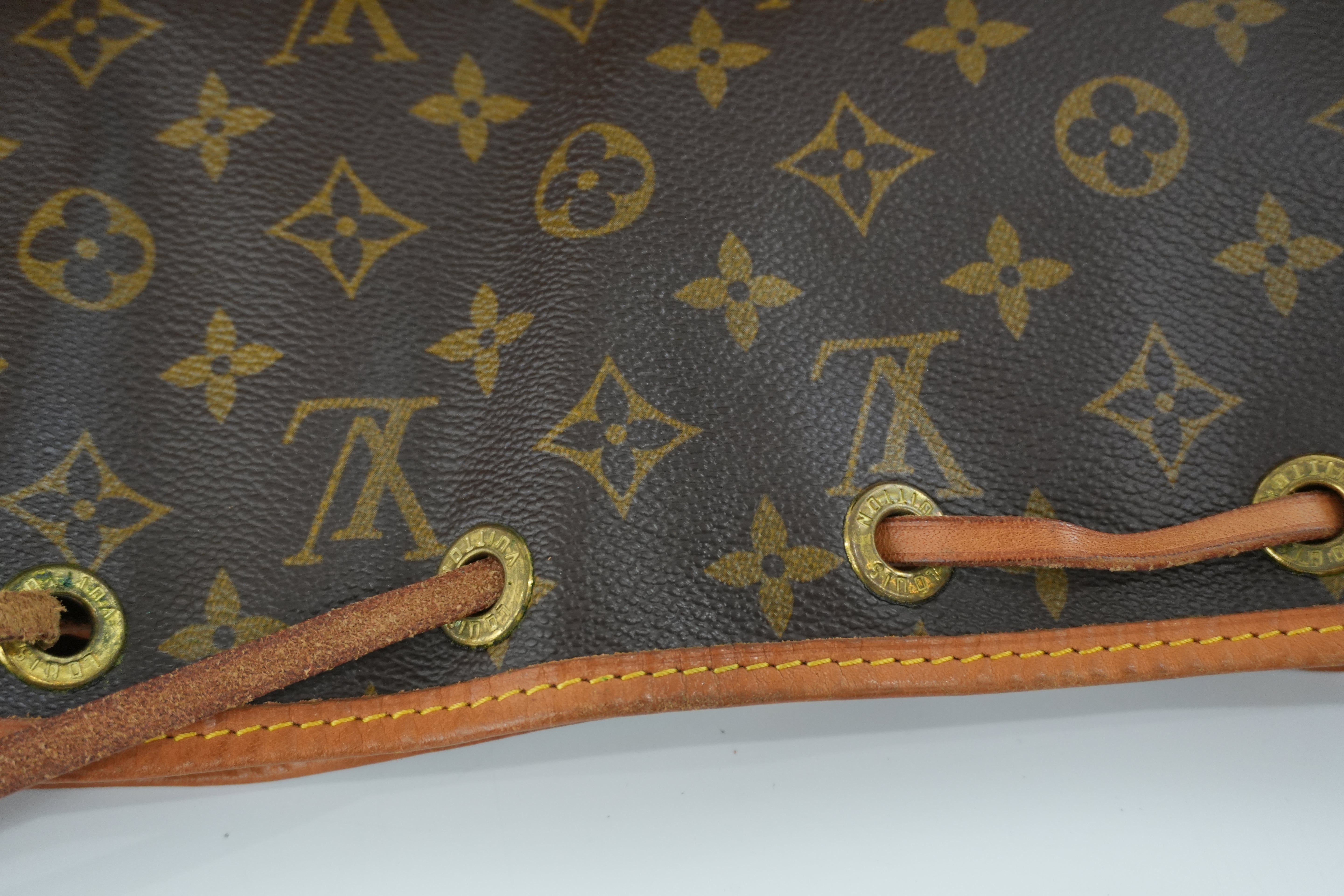 Louis Vuitton Monogram Noe PM Bucket Shoulder Bag Used