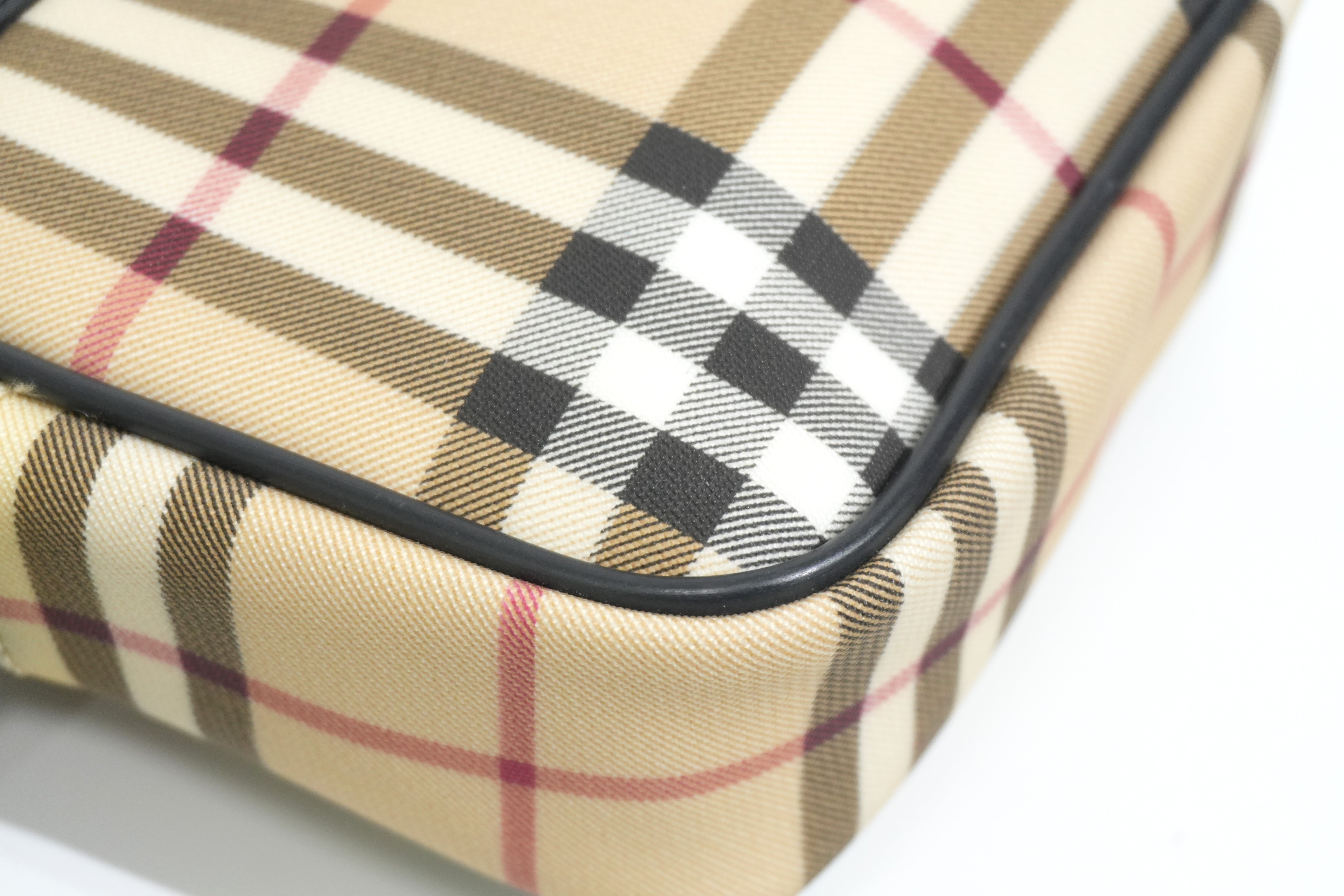 Pre-owned Burberry Nova Check Crossbody Bag