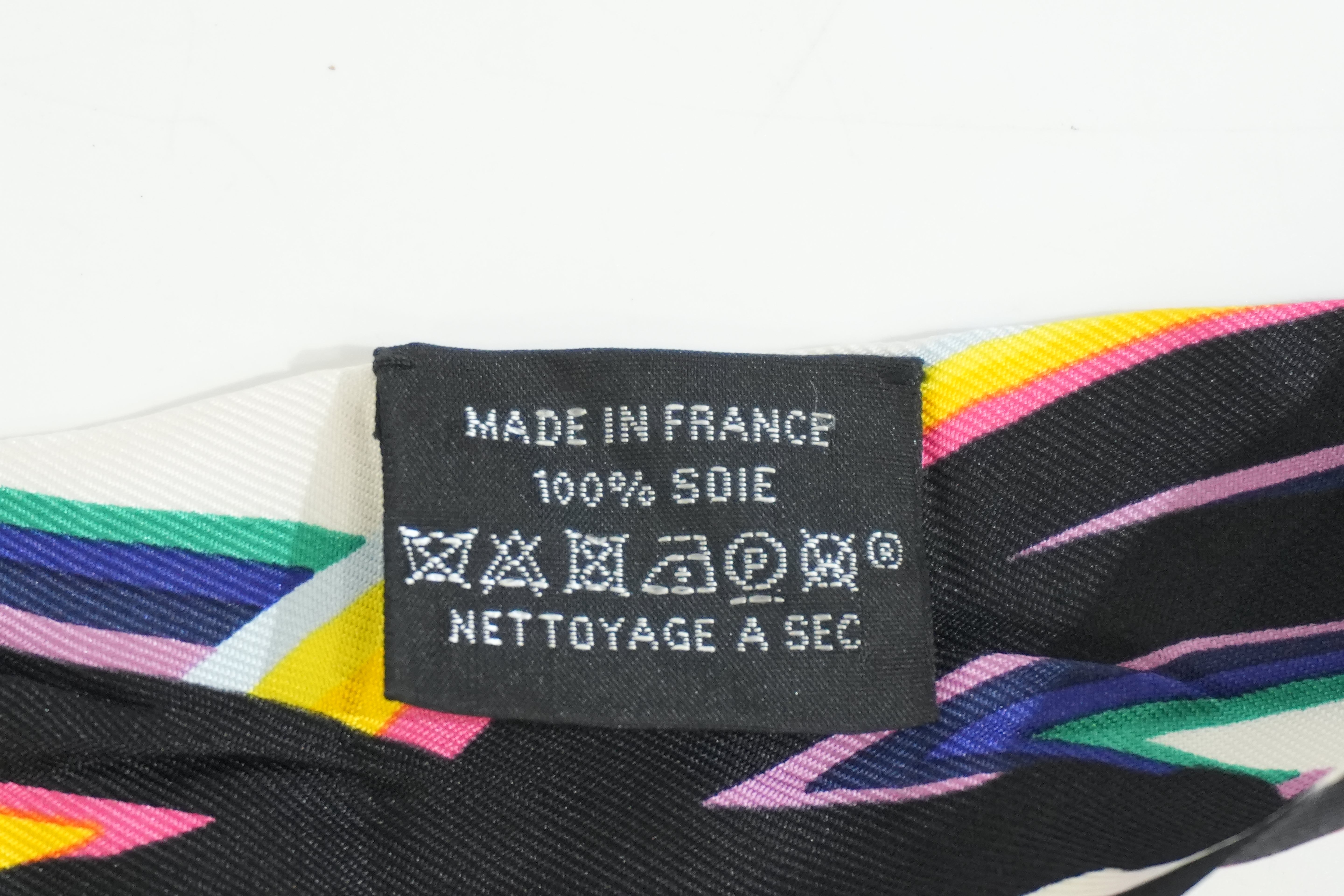 Pre-owned Hermes Silk Twilly Brides de Gala Multicolor