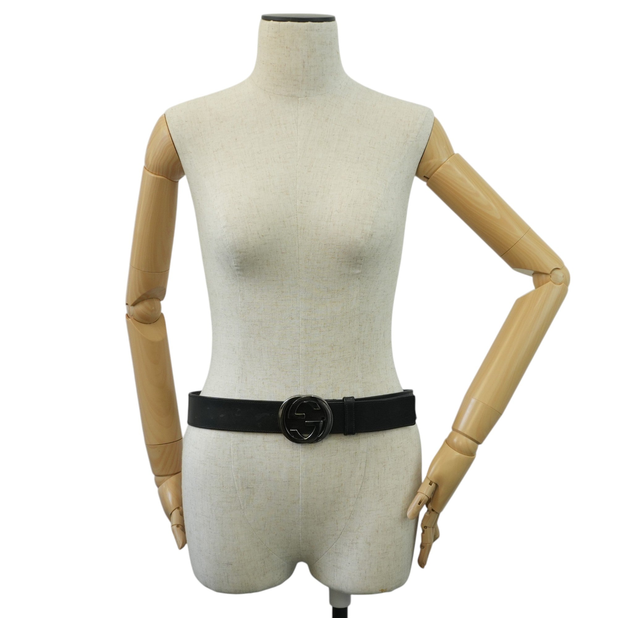 Gucci Belt Leather Size 100 Used