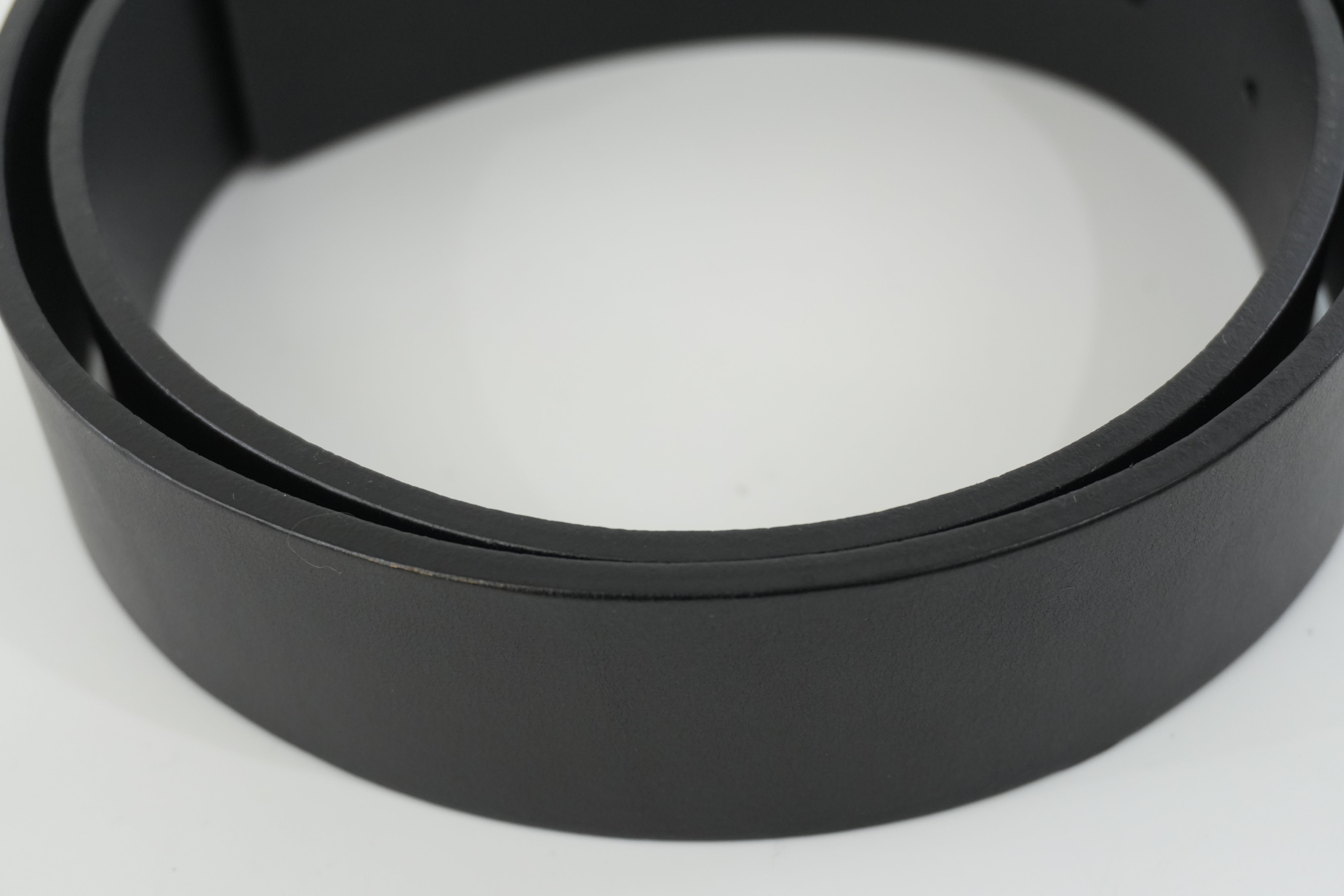 Pre-owned Gucci Belt Leather Size 85