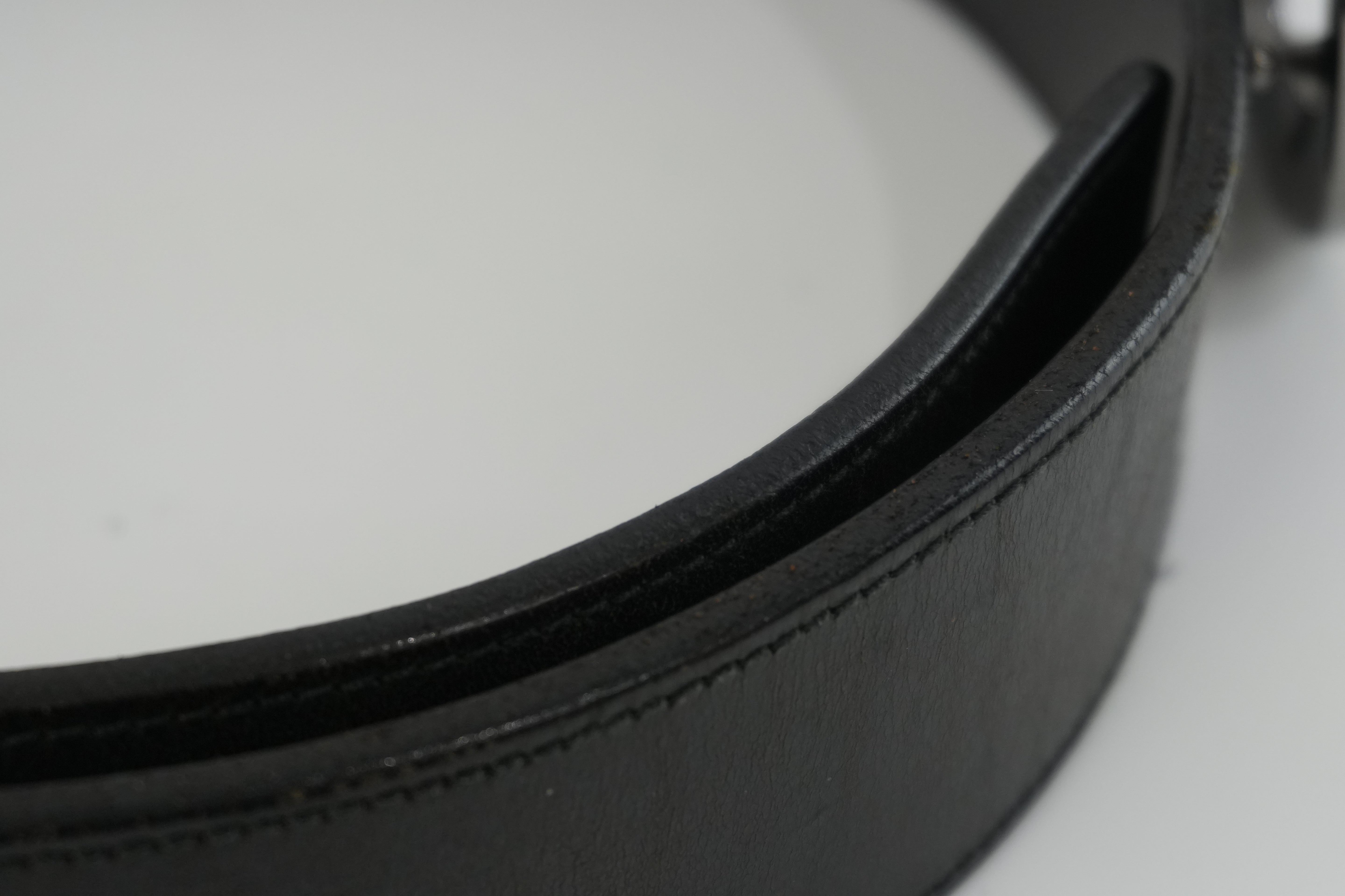 Gucci Belt Leather Size 100 Used