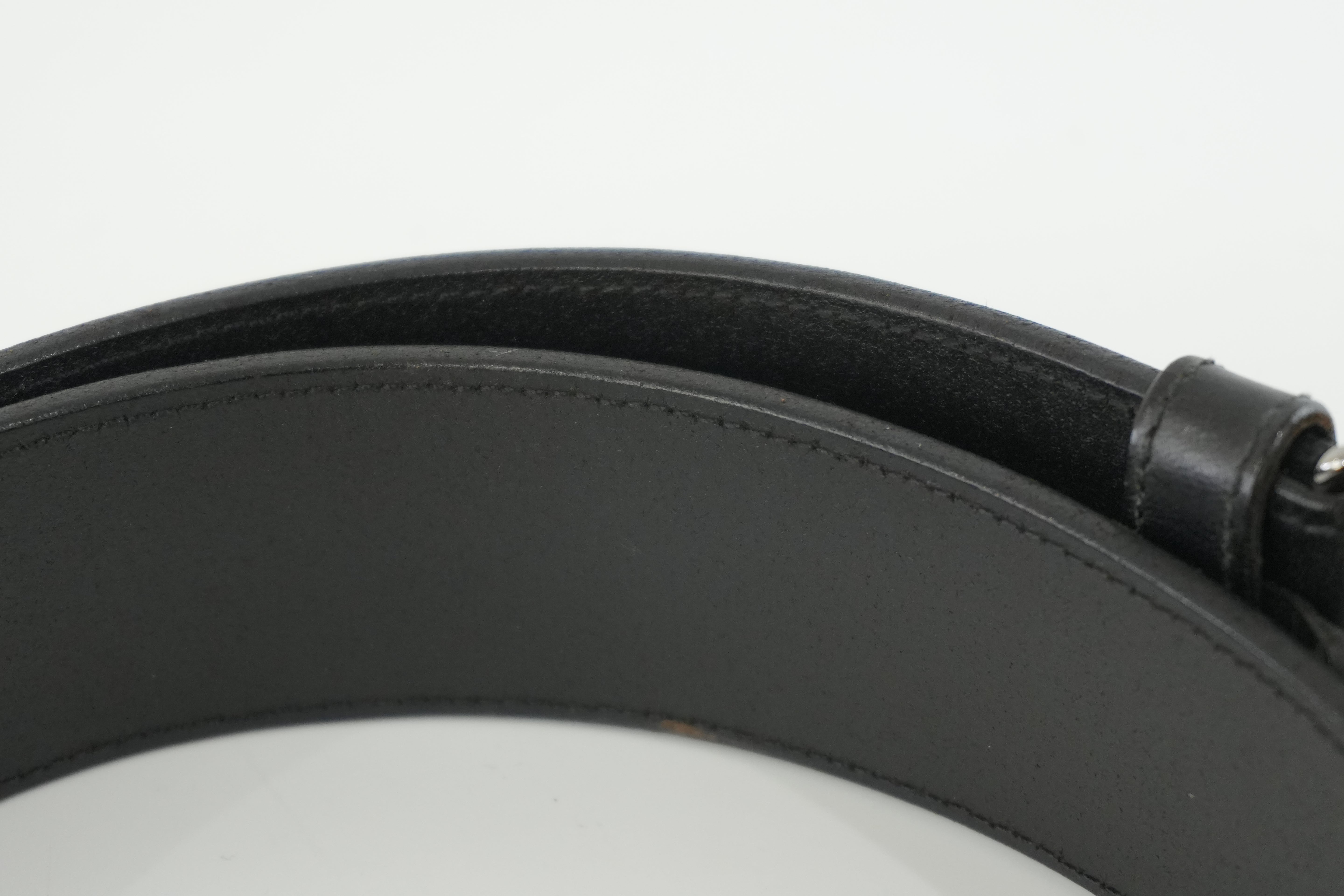 Gucci Belt Leather Size 100 Used