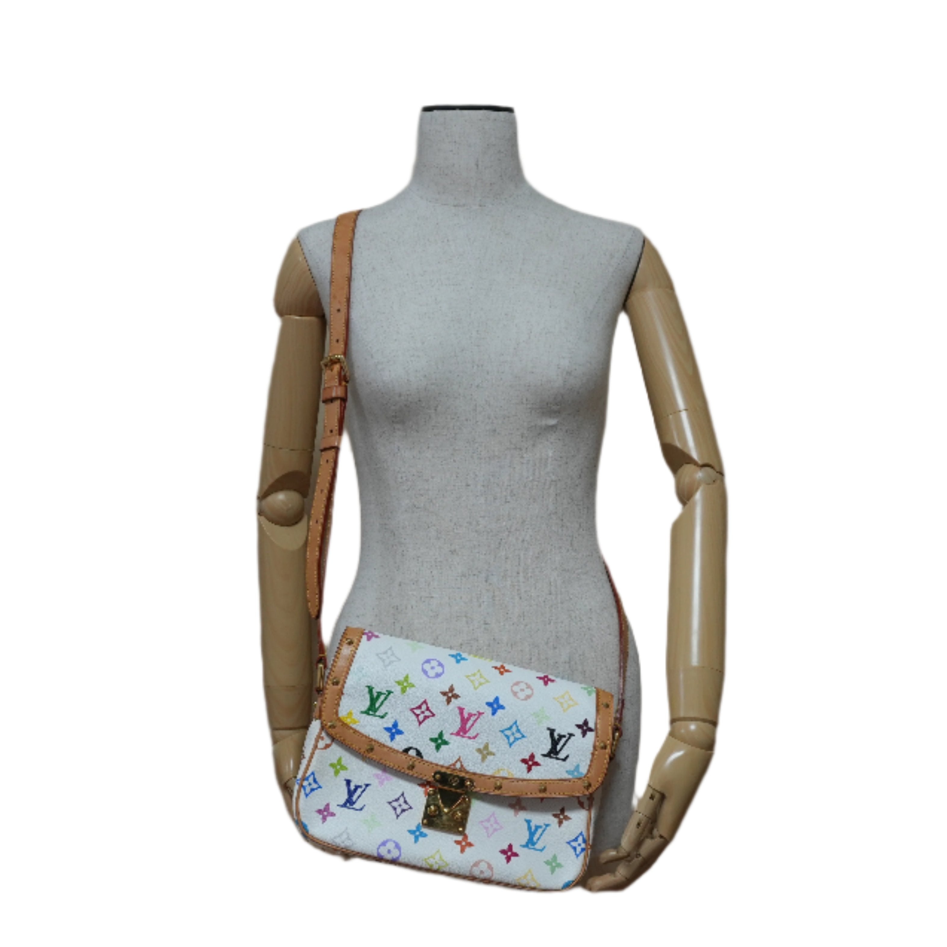 Louis Vuitton Multicolor Sologne Shoulder Bag Used