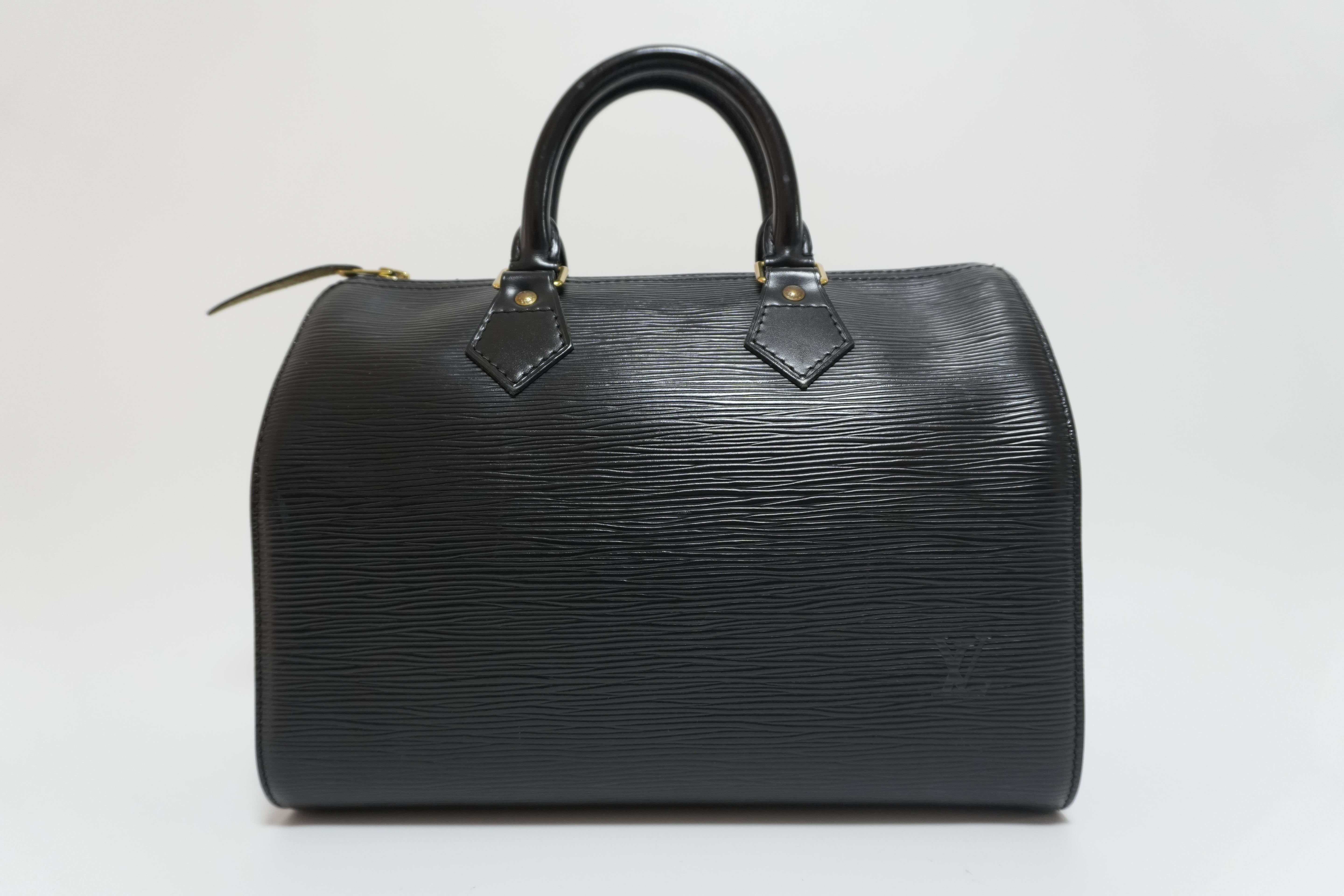 ルイヴィトン エピ スピーディ 25 ハンドバッグ ブラック 中古