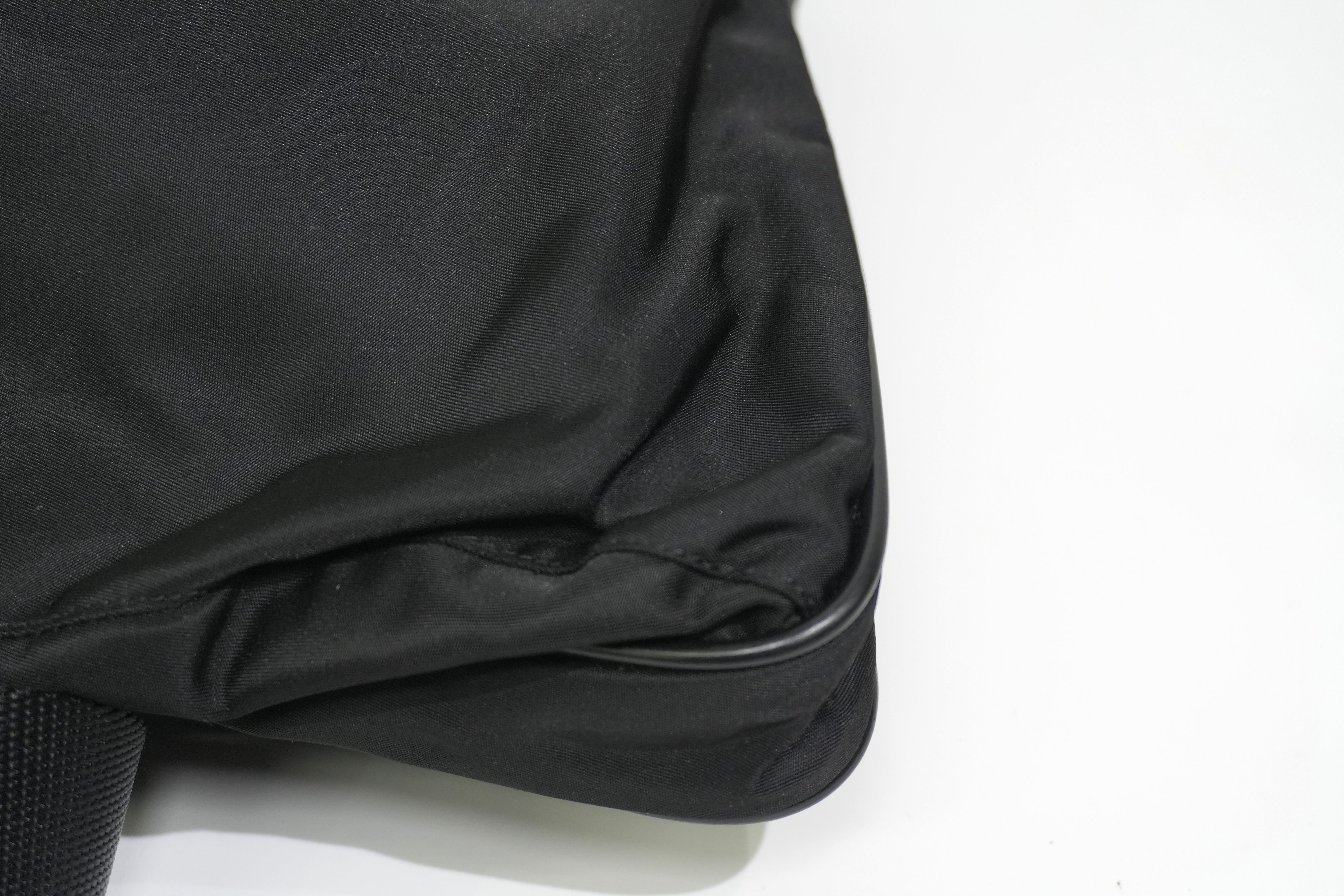 Pre-owned Prada Nylon Crossbody Bag Black