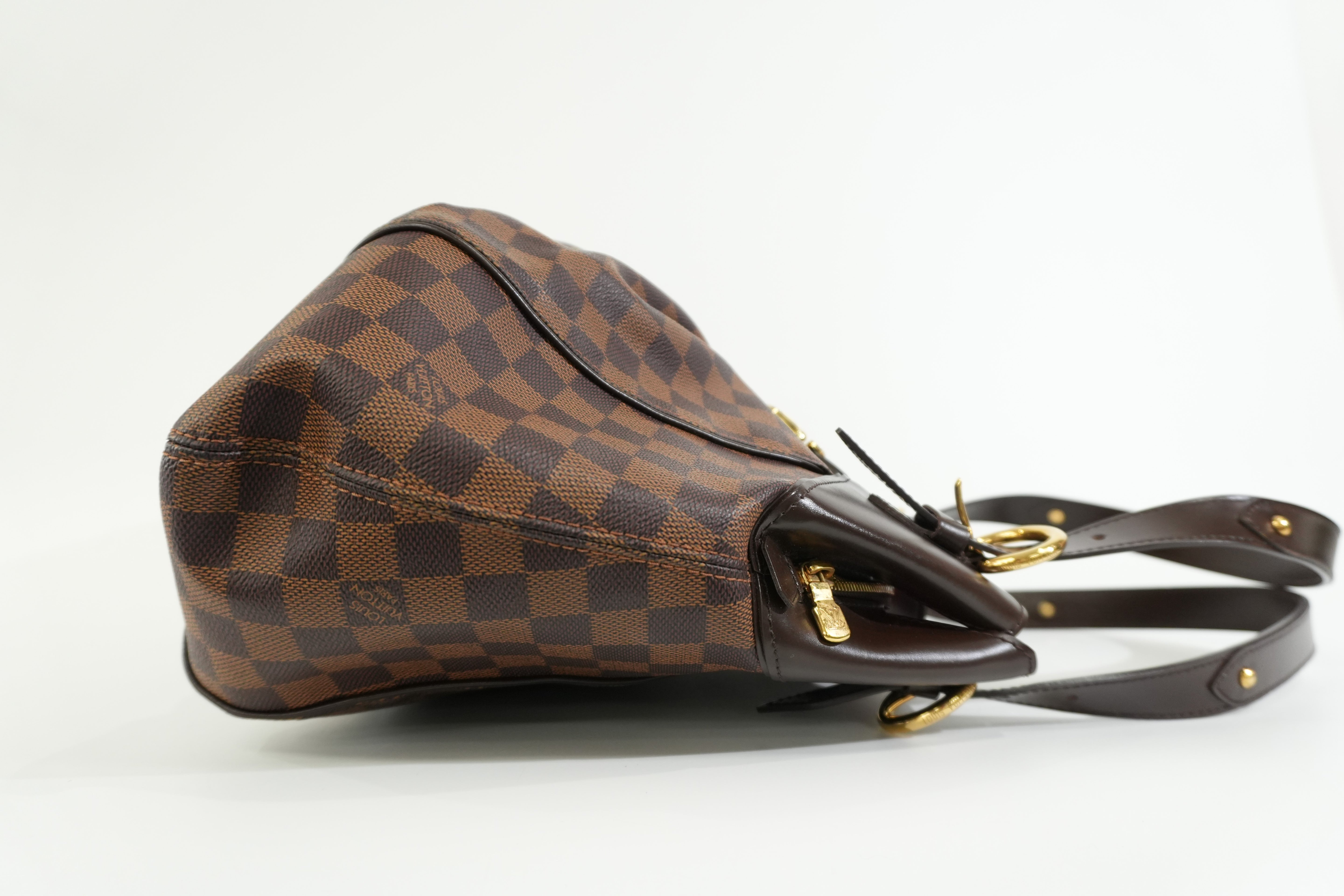 Pre-owned Louis Vuitton Damier Ebene Sistina GM Tote Bag