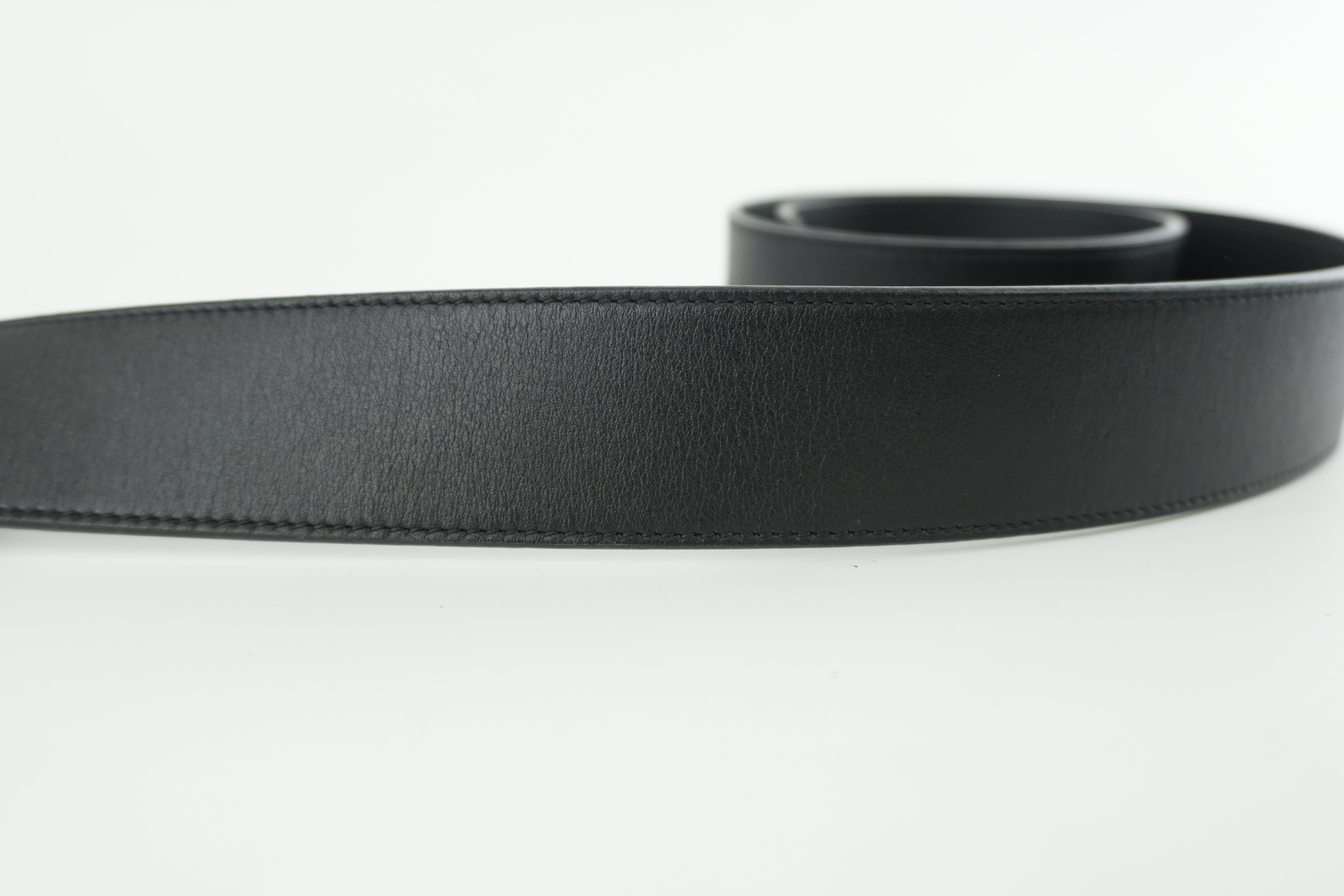 Gucci GG Marmont Belt Leather Black Used