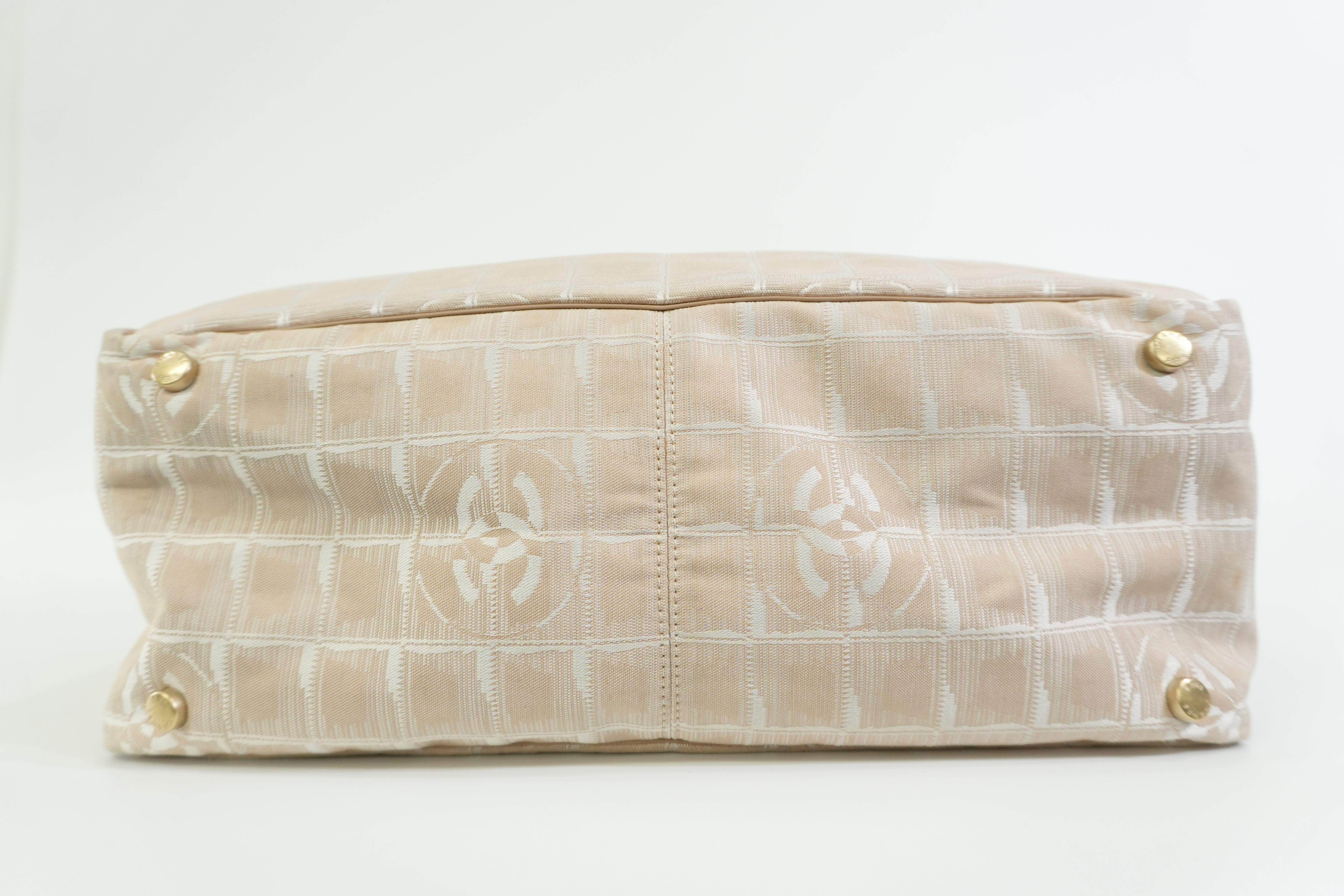 Pre-owned Chanel New Travel Line Tote Bag Pink