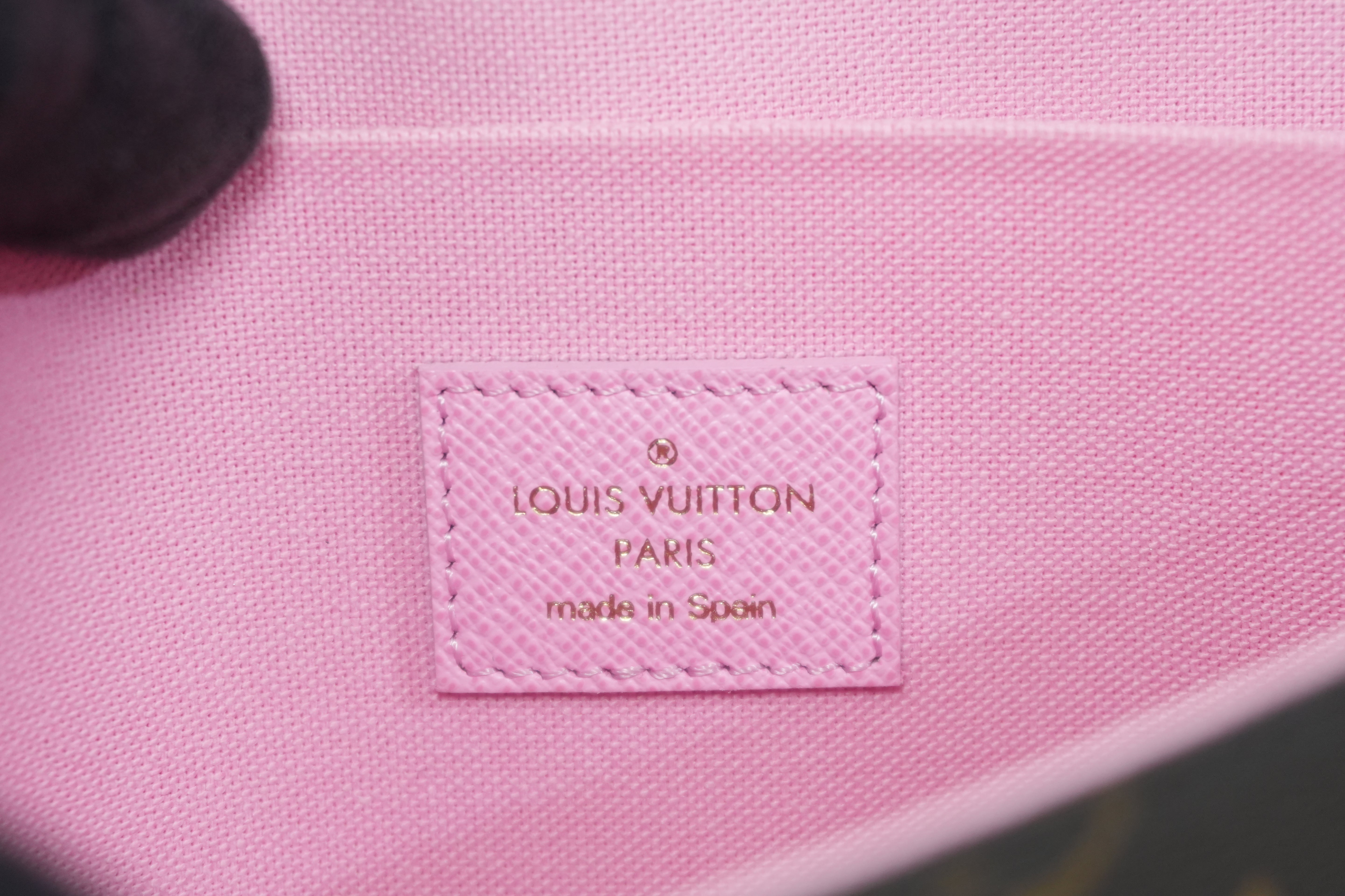 Pre-owned Louis Vuitton Monogram Felicie Pochette Vivienne Shoulder Bag