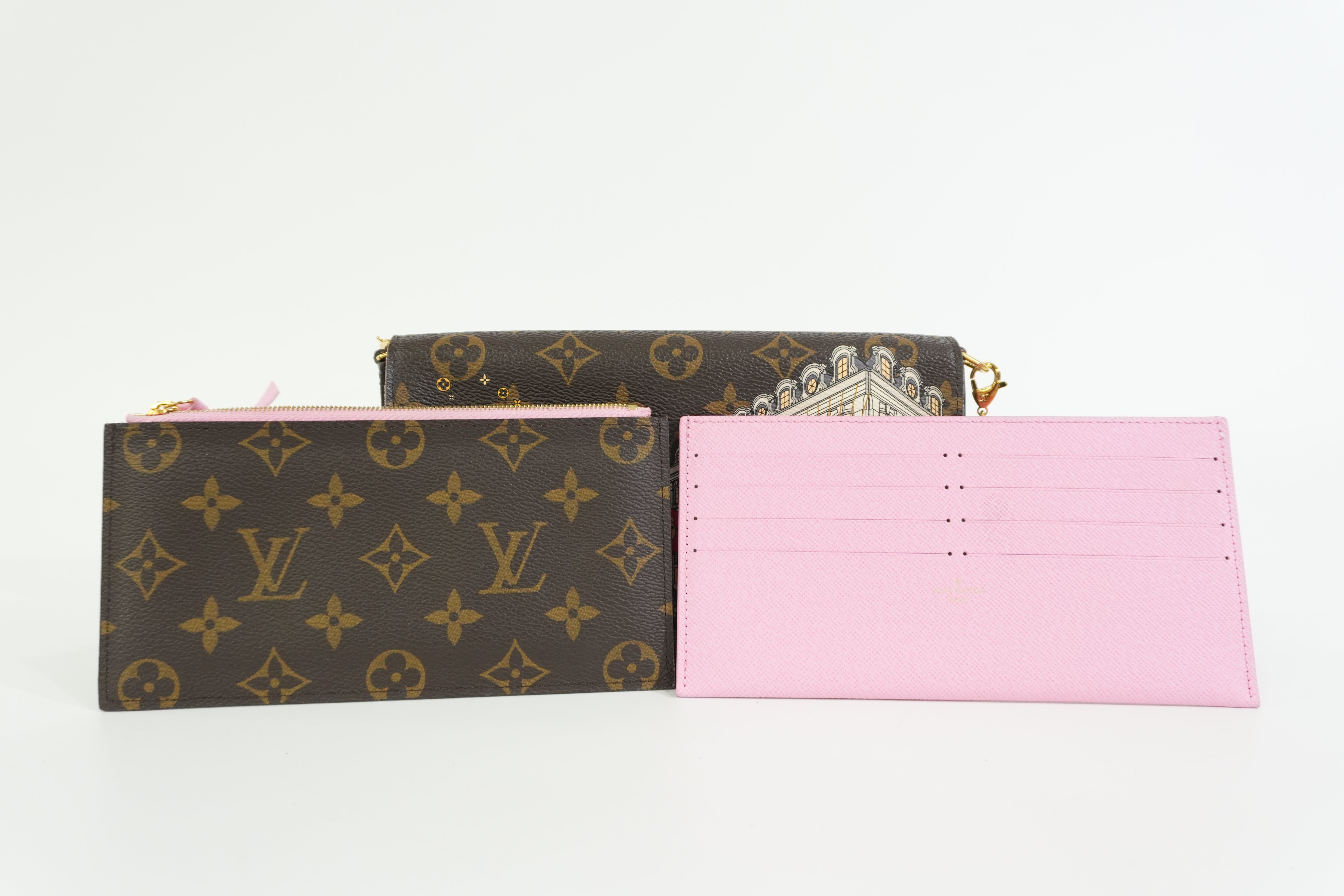 Pre-owned Louis Vuitton Monogram Felicie Pochette Vivienne Shoulder Bag