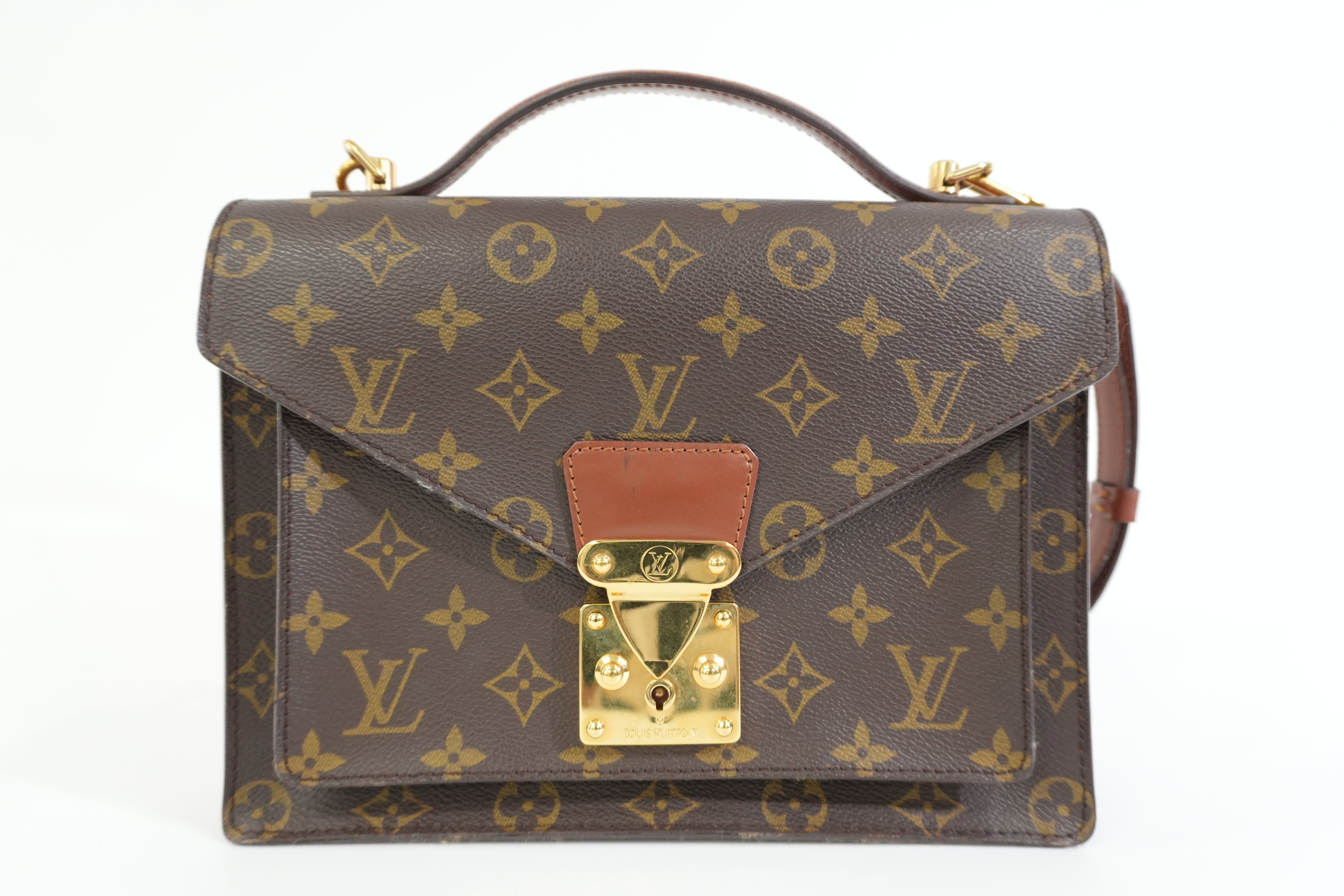 Pre-owned Louis Vuitton Monogram Monceau 26 Shoulder Bag
