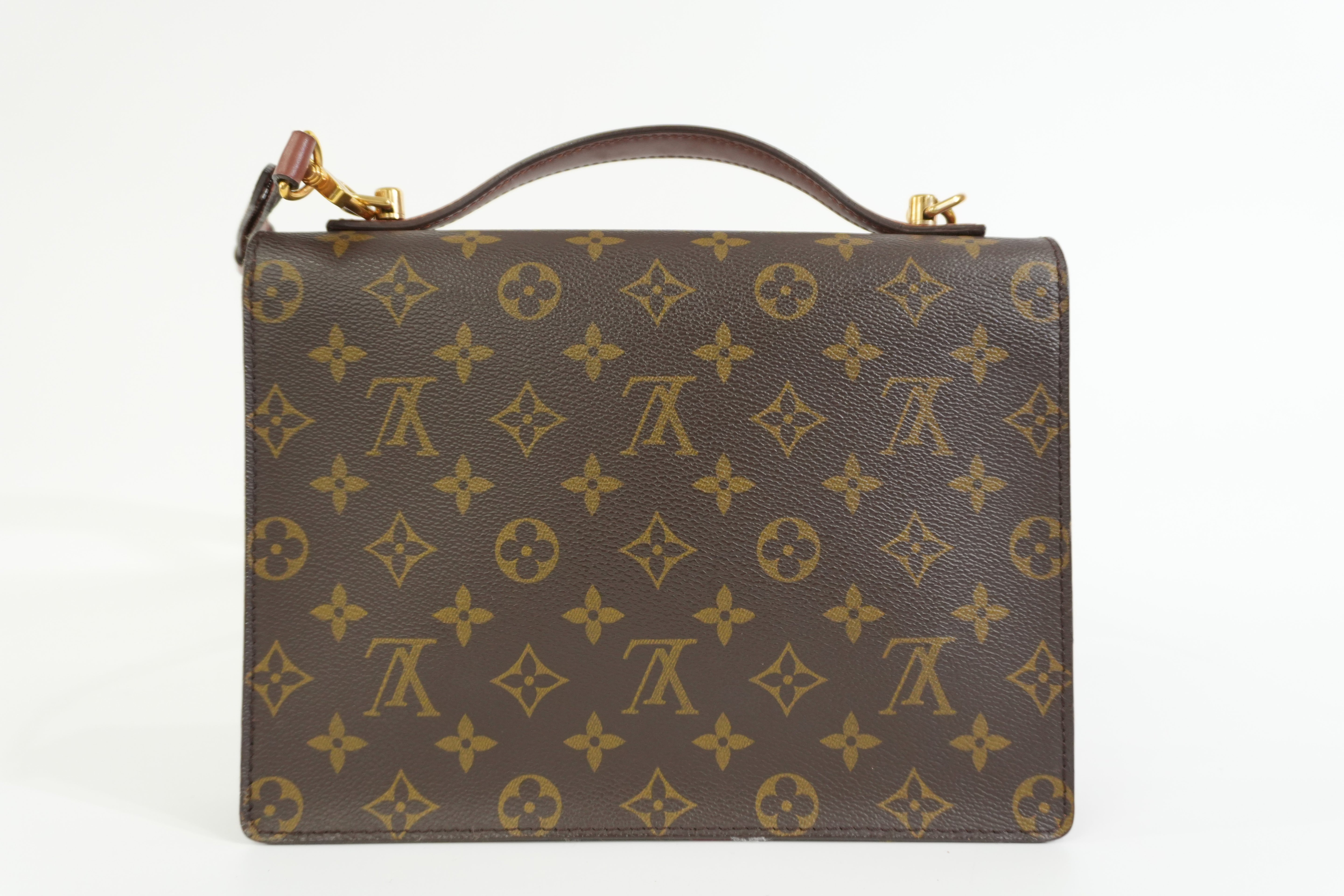 Pre-owned Louis Vuitton Monogram Monceau 26 Shoulder Bag