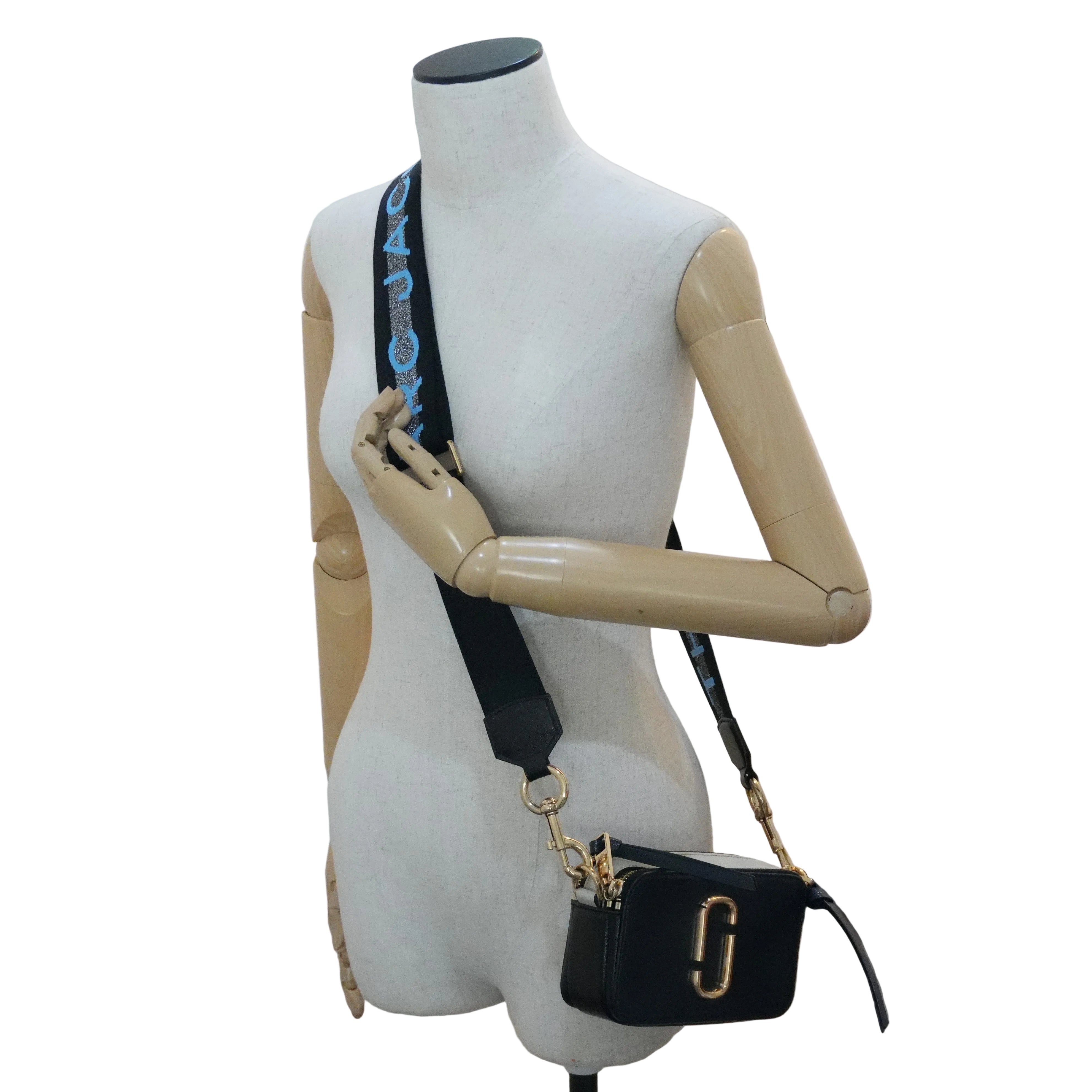 Pre-owned Marc Jacobs Snapshot Crossbody Bag Blue