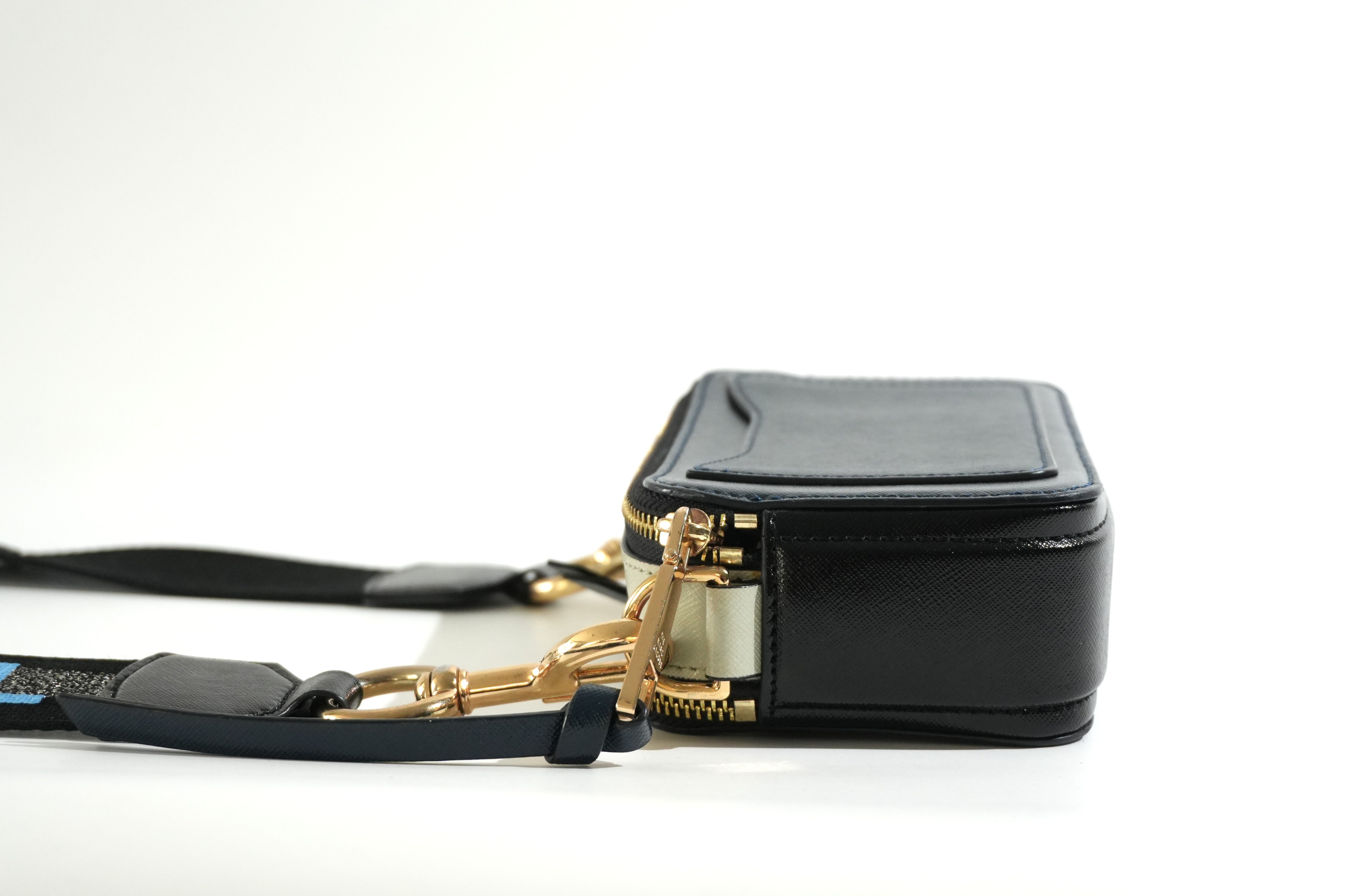 Pre-owned Marc Jacobs Snapshot Crossbody Bag Blue