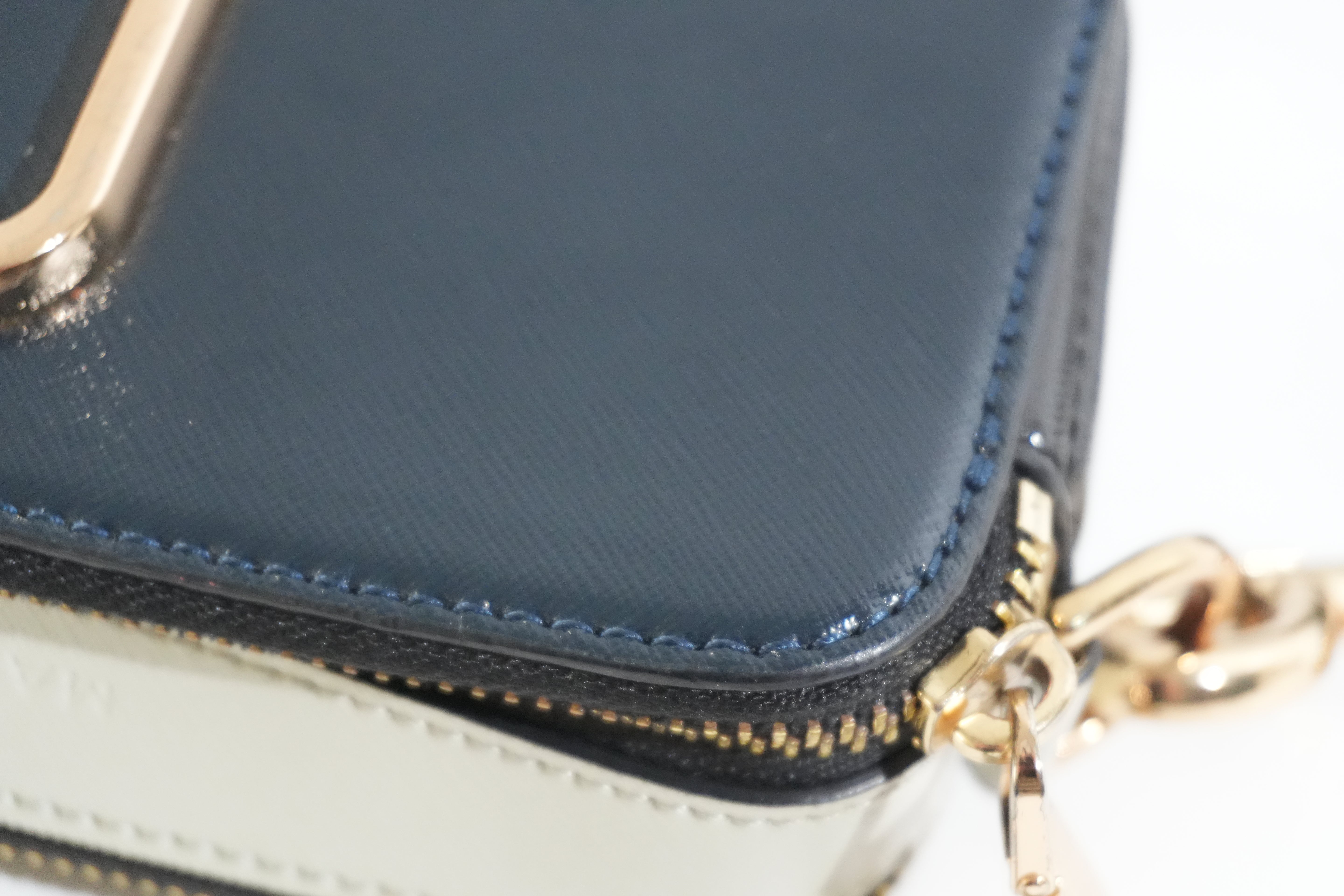 Pre-owned Marc Jacobs Snapshot Crossbody Bag Blue