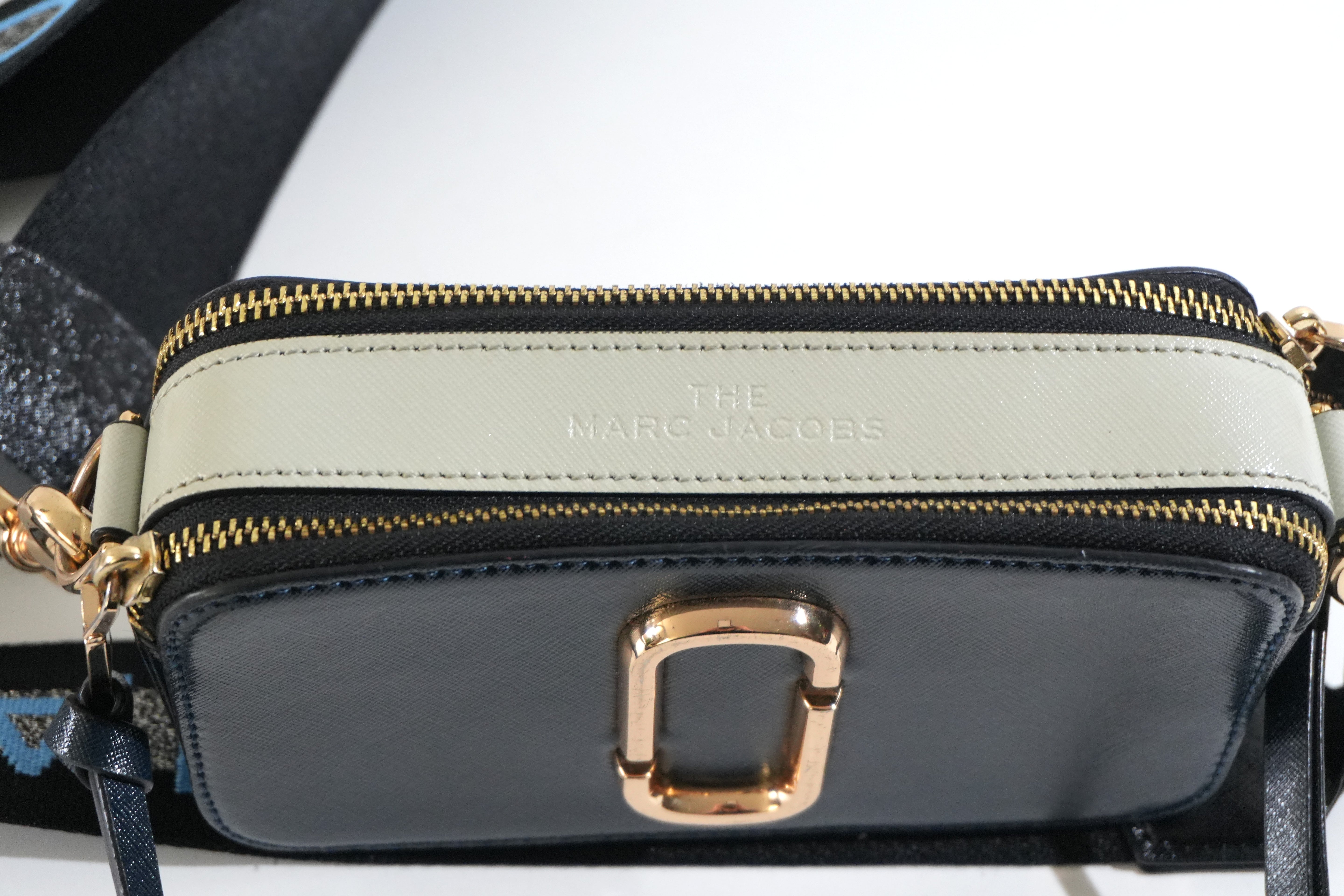Pre-owned Marc Jacobs Snapshot Crossbody Bag Blue