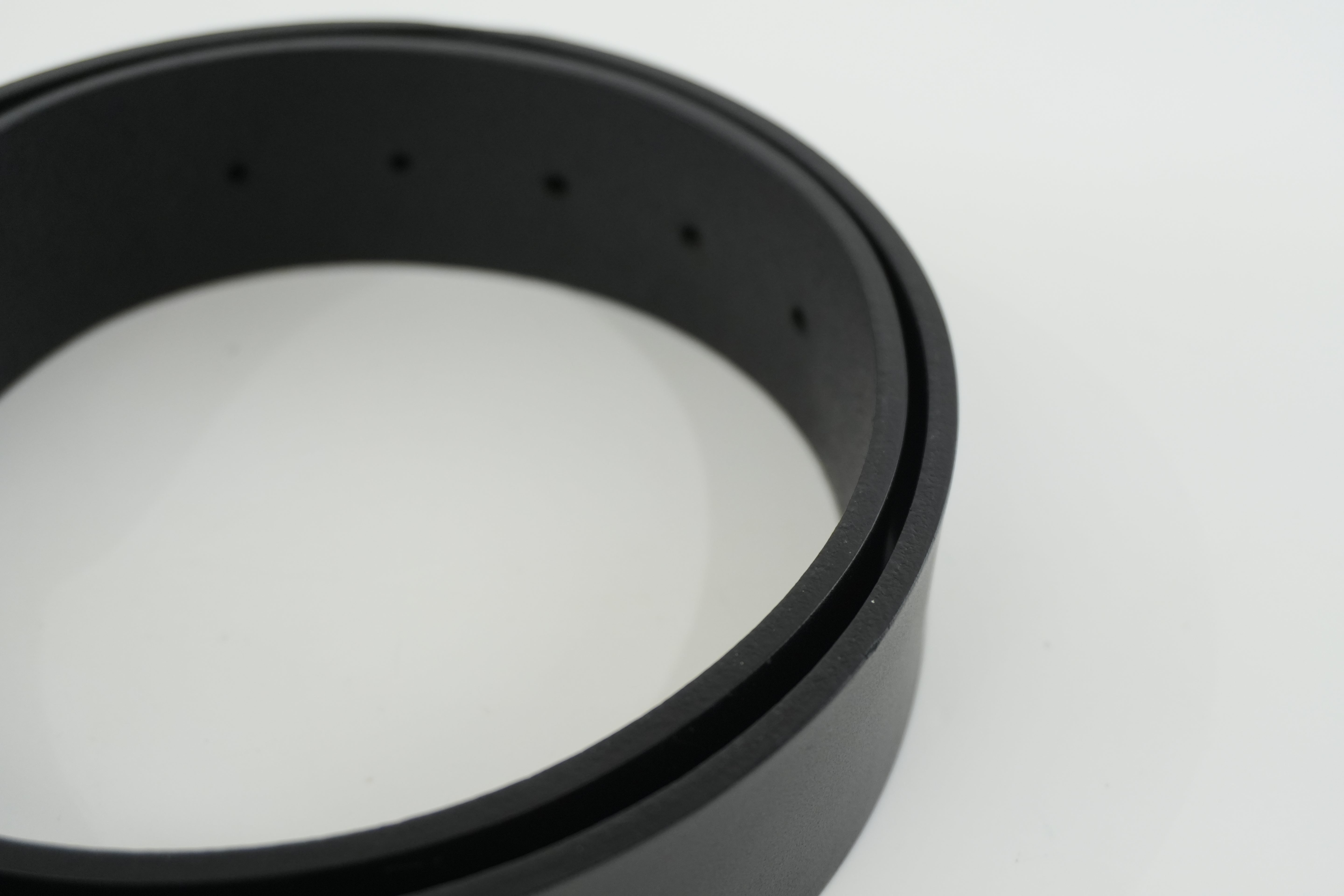 Gucci Interlocking Belt Leather Black Used