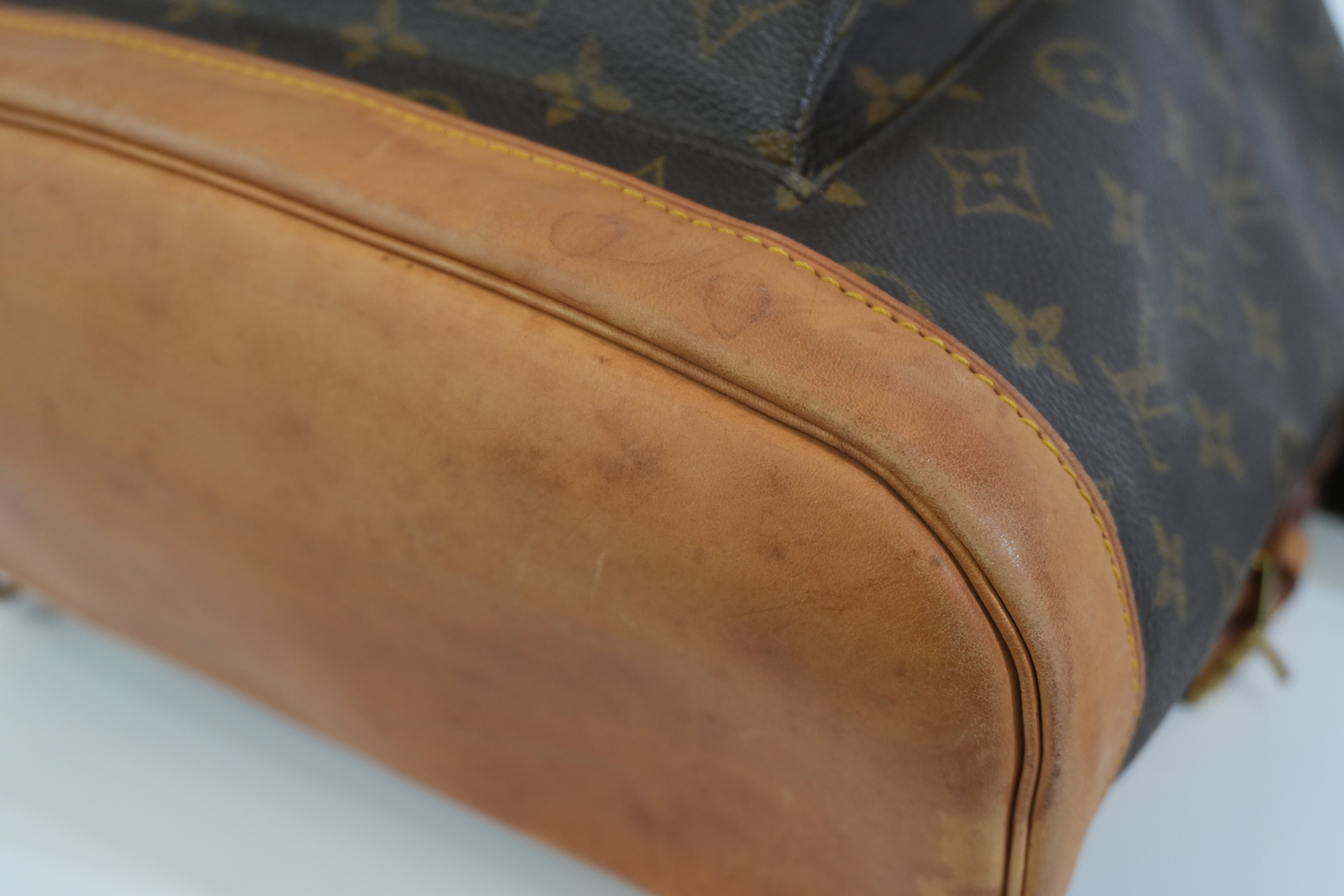 Pre-owned Louis Vuitton Monogram Montsouris GM Backpack