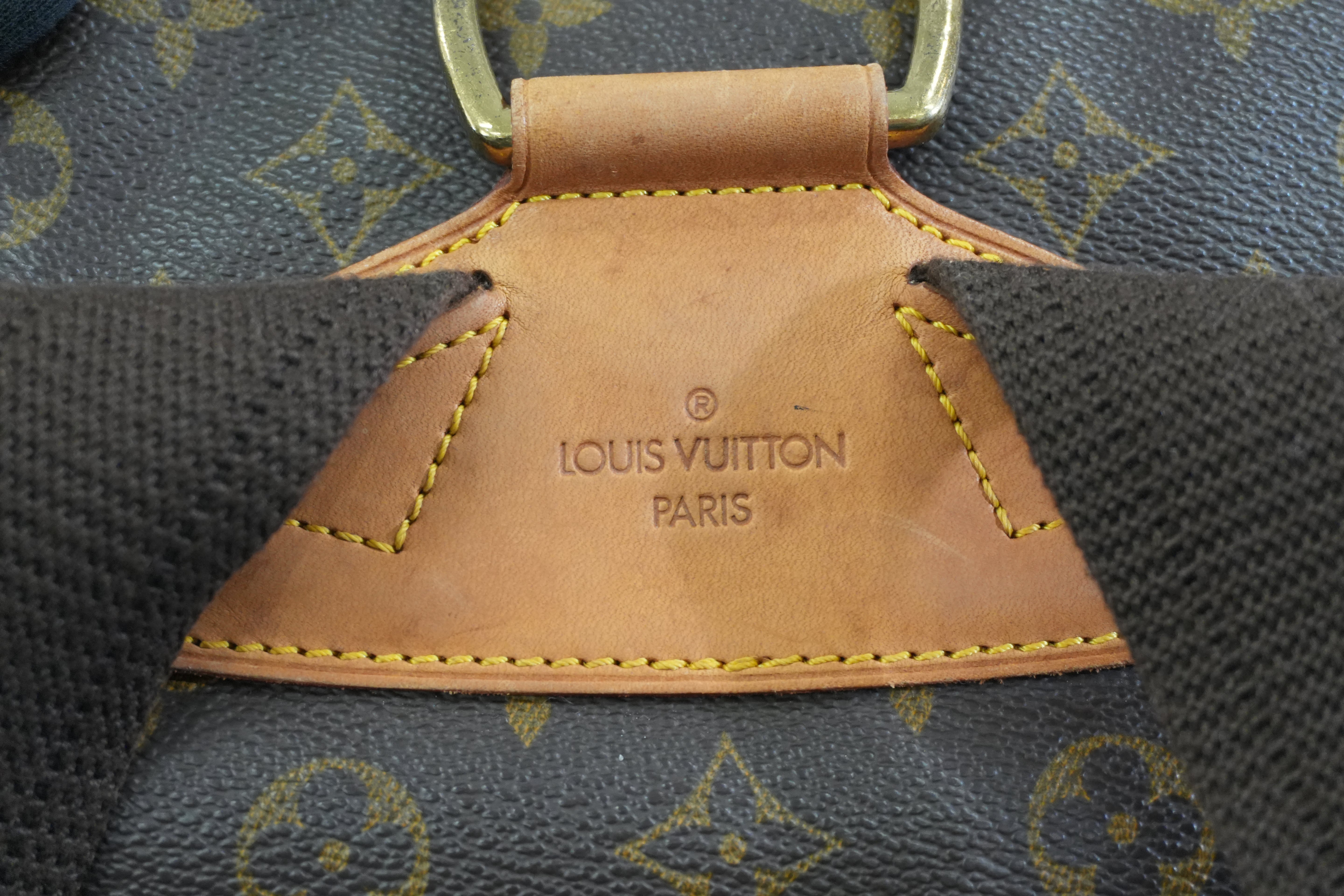 Pre-owned Louis Vuitton Monogram Montsouris GM Backpack