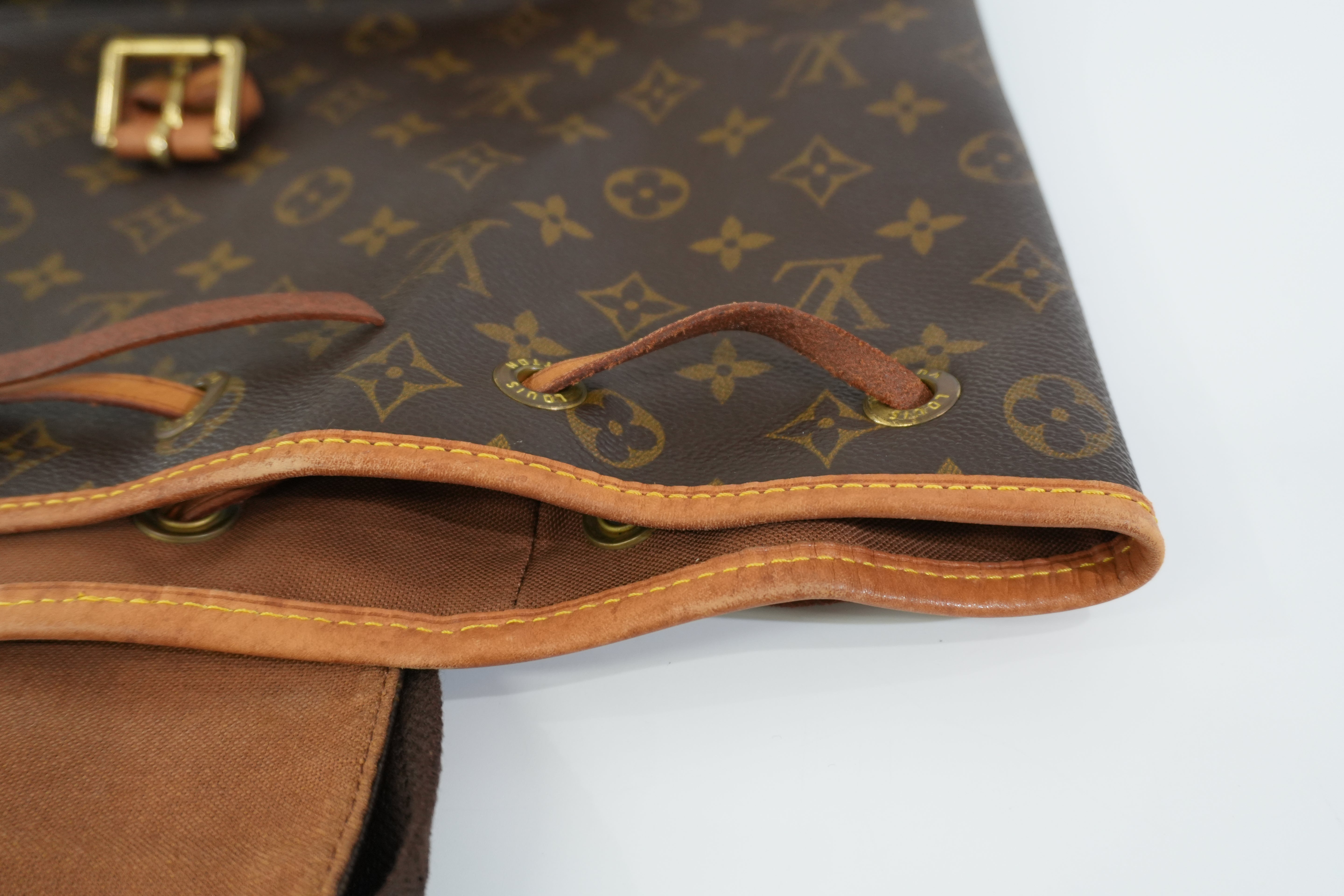 Pre-owned Louis Vuitton Monogram Montsouris GM Backpack
