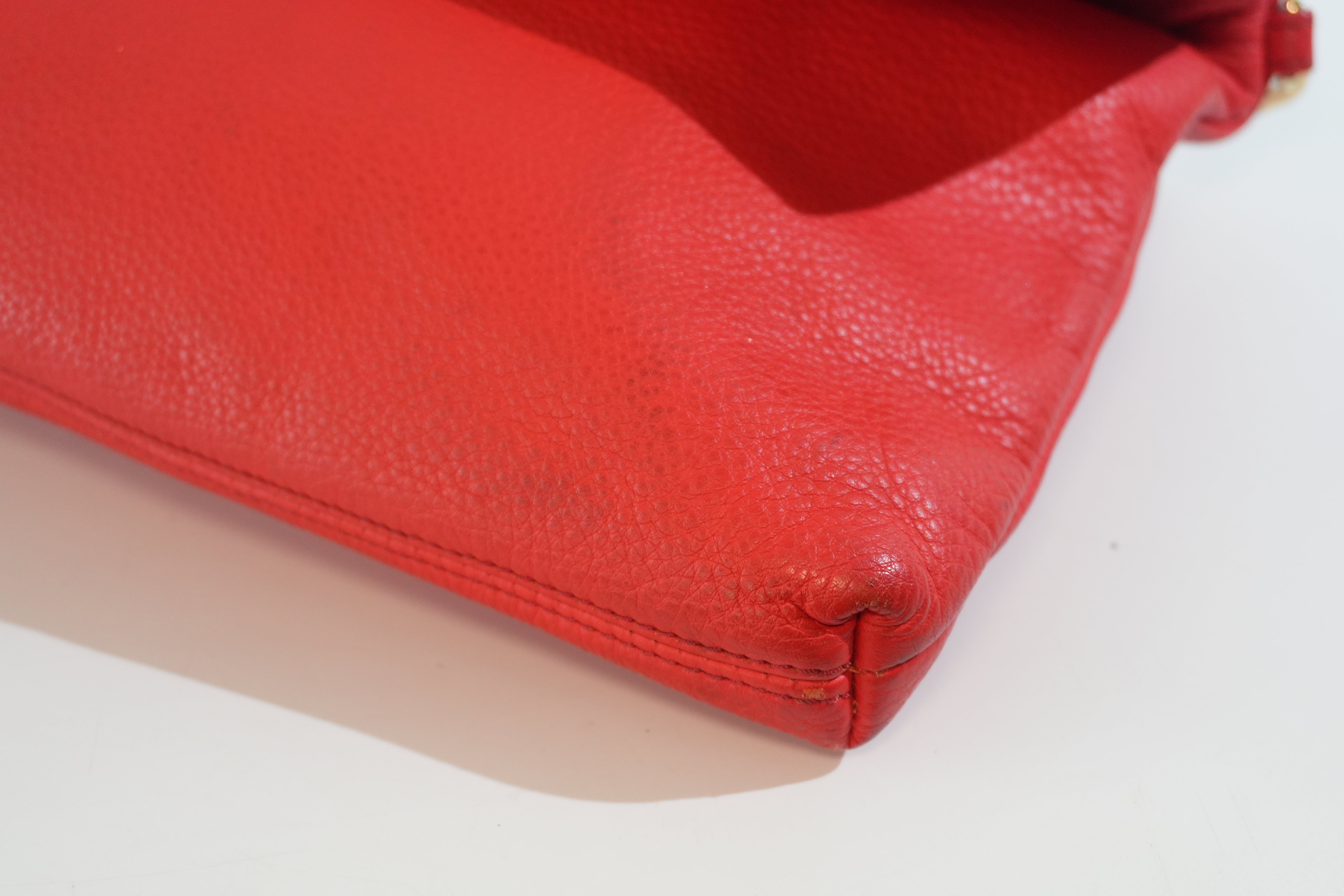 Pre-owned Tory Burch Shoulder Bag Red
