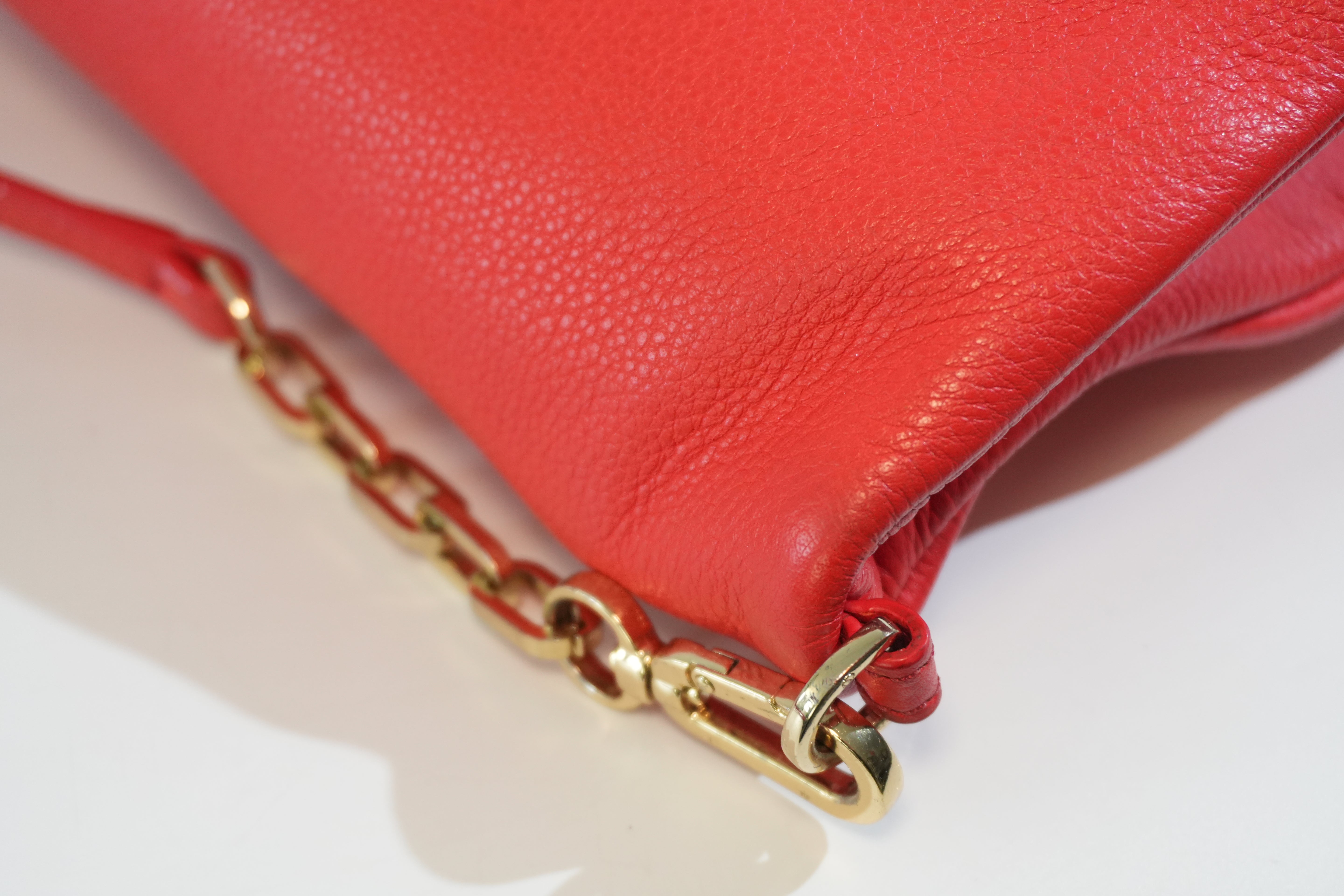 Pre-owned Tory Burch Shoulder Bag Red