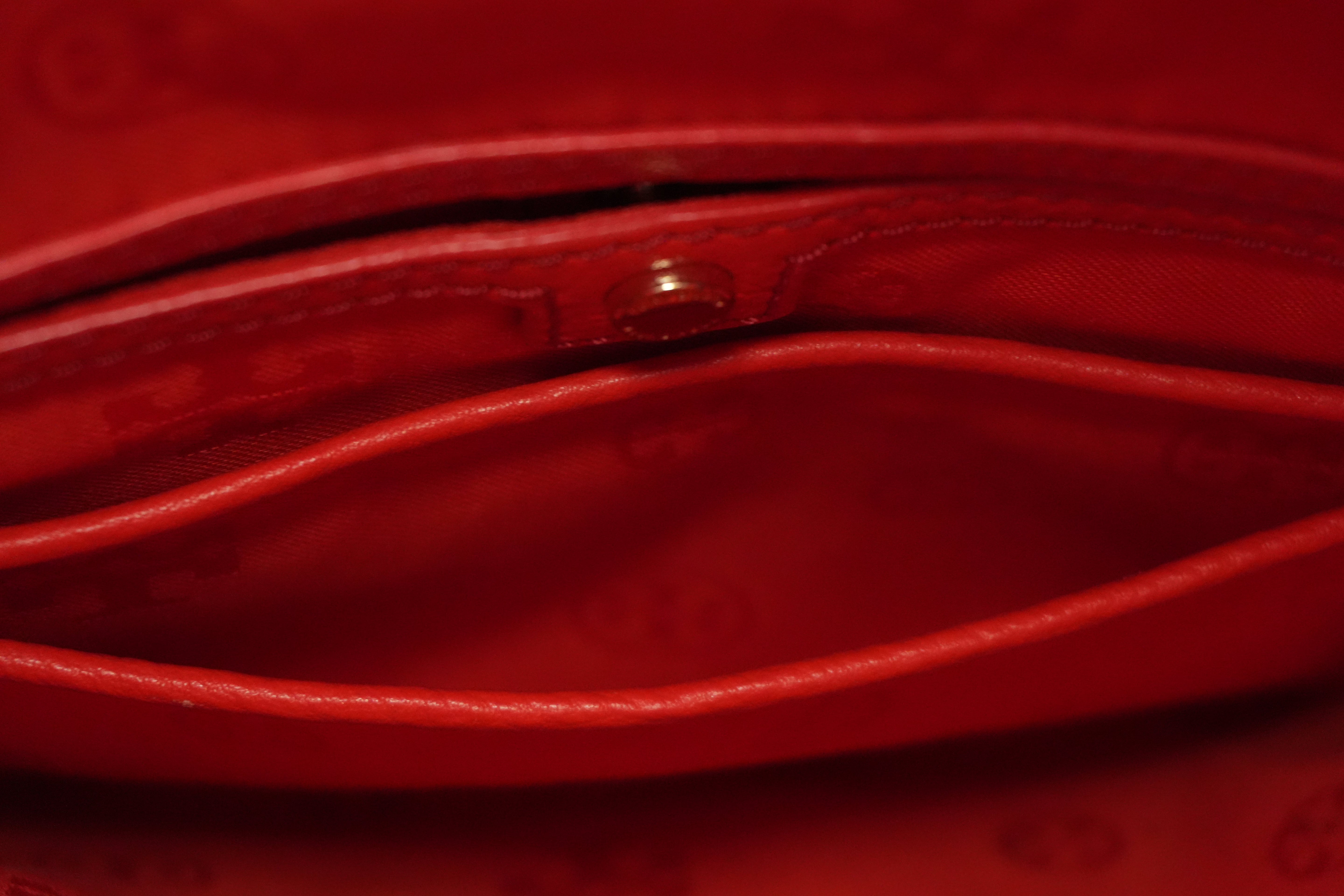 Pre-owned Tory Burch Shoulder Bag Red