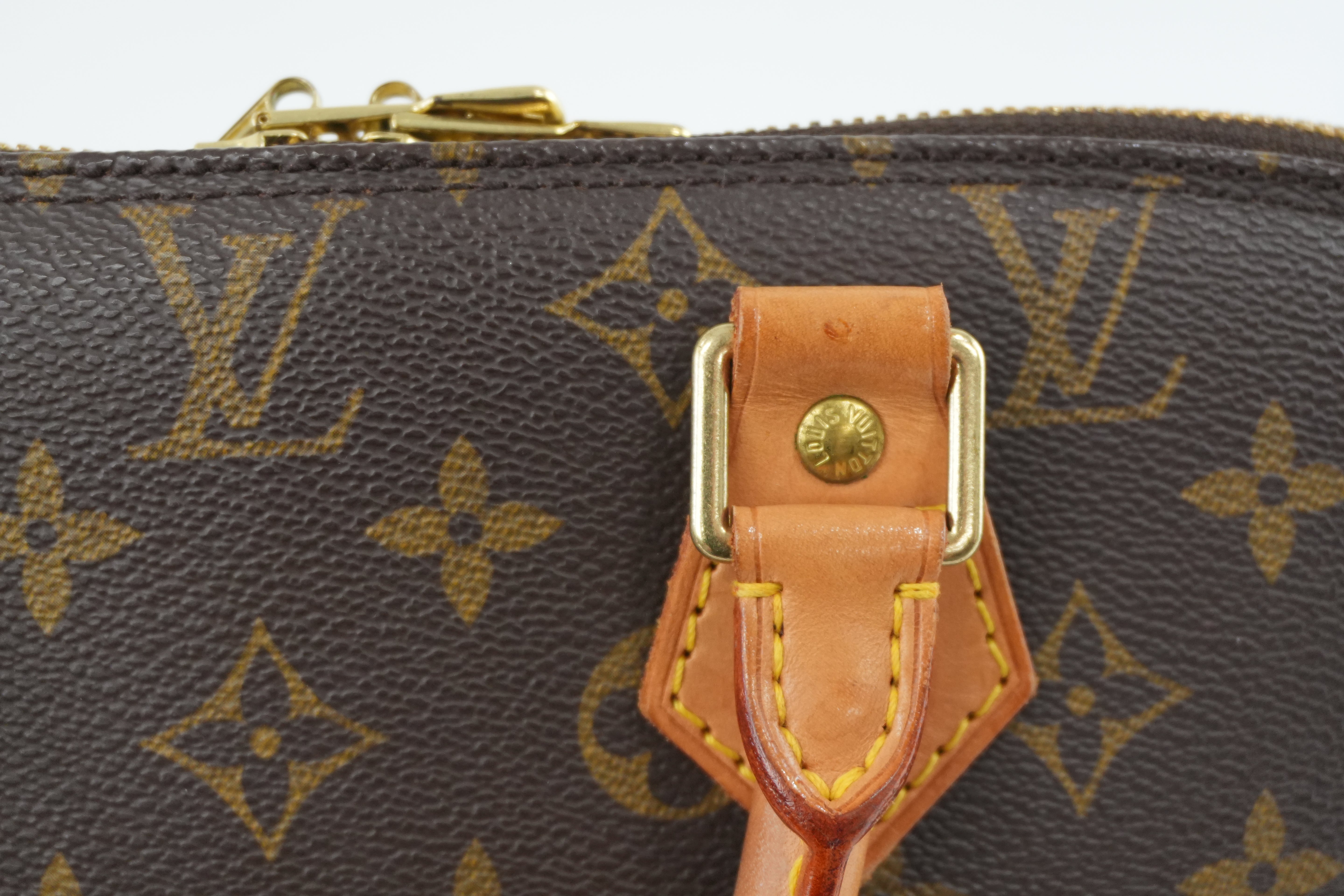 Louis Vuitton Monogram Alma PM Handbag Used