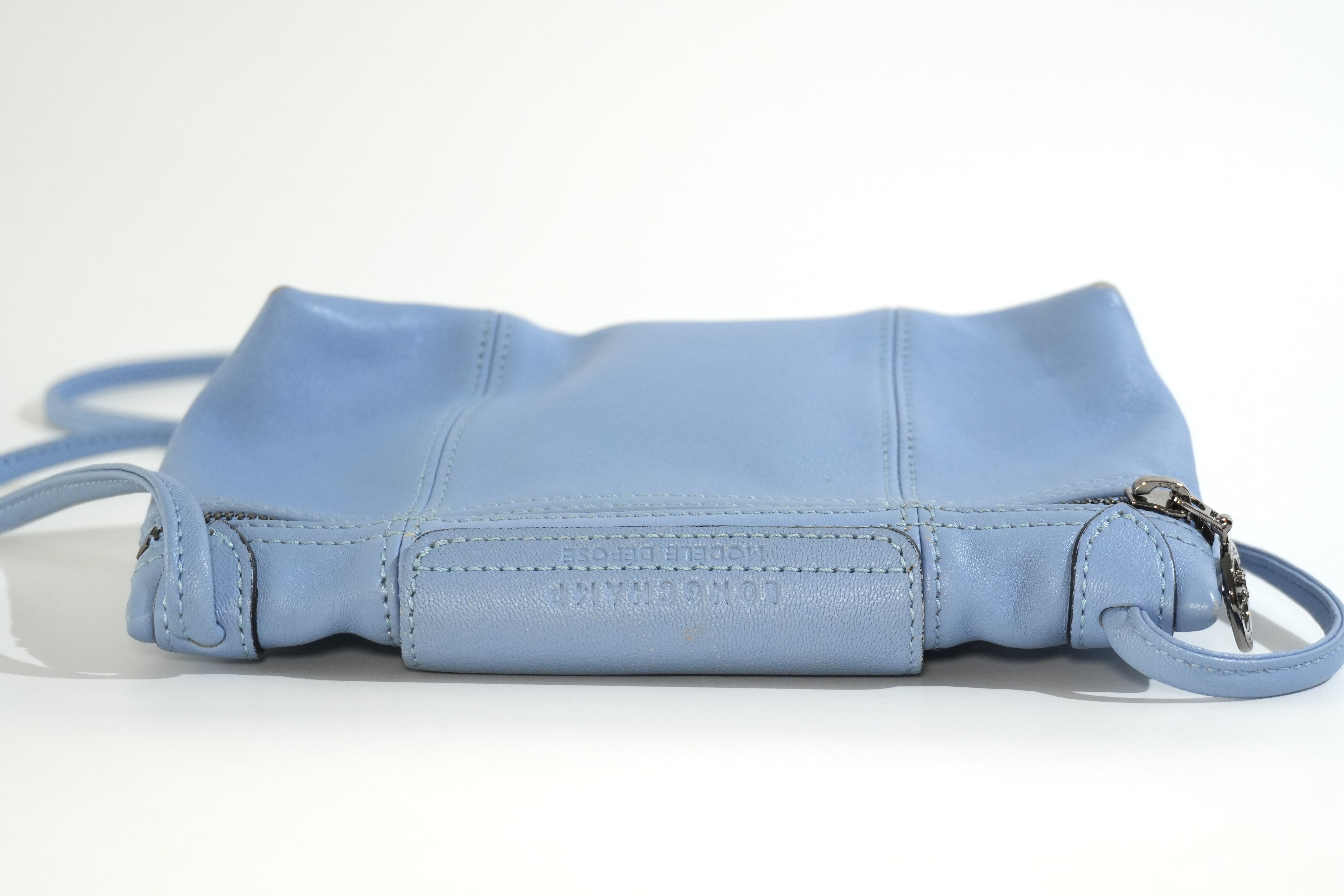 Pre-owned Longchamp Shoulder Bag Blue