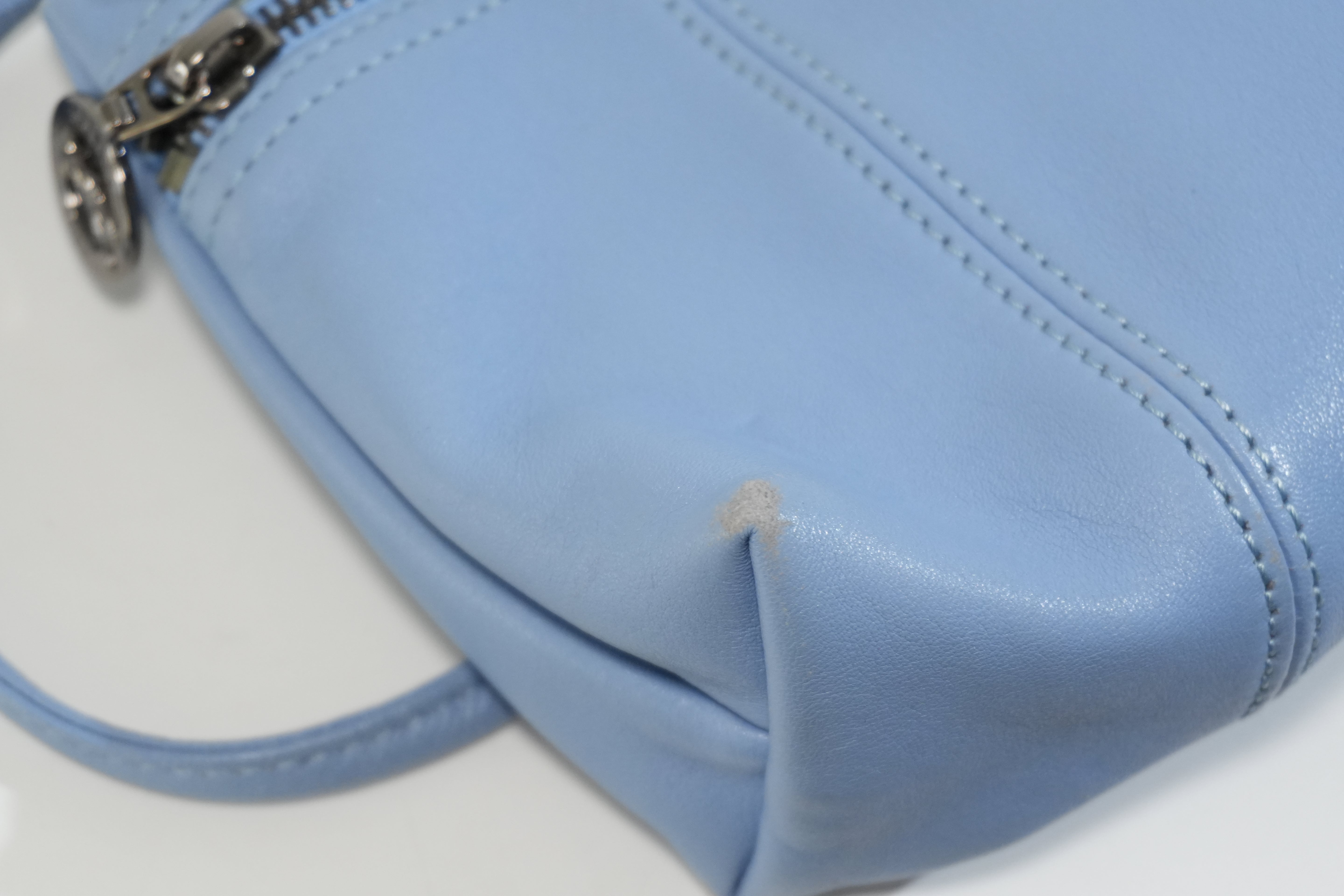 Pre-owned Longchamp Shoulder Bag Blue