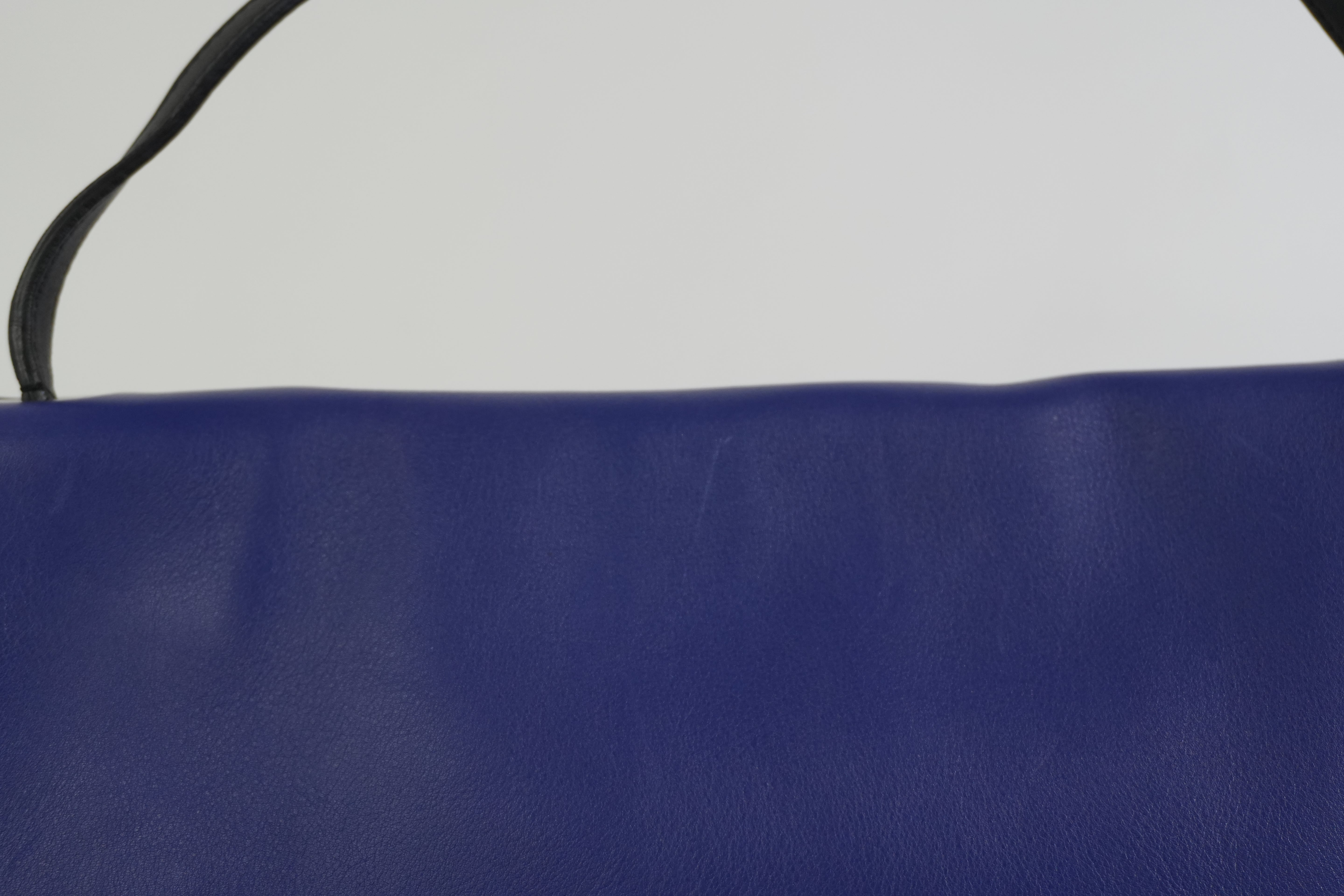 Pre-owned Celine All Soft Tricolor Tote Bag Blue