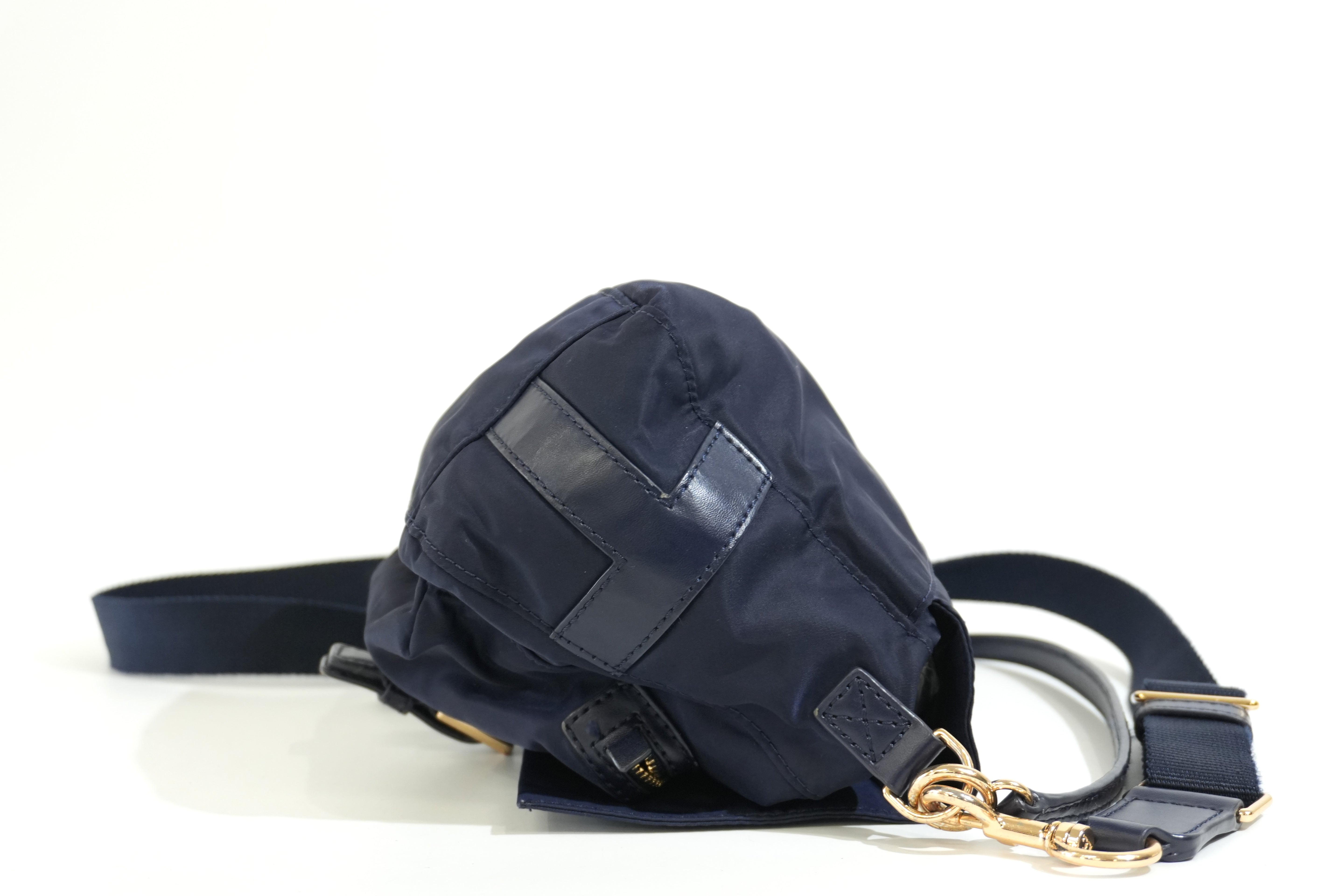 Pre-owned Tory Burch Crossbody Bag Blue