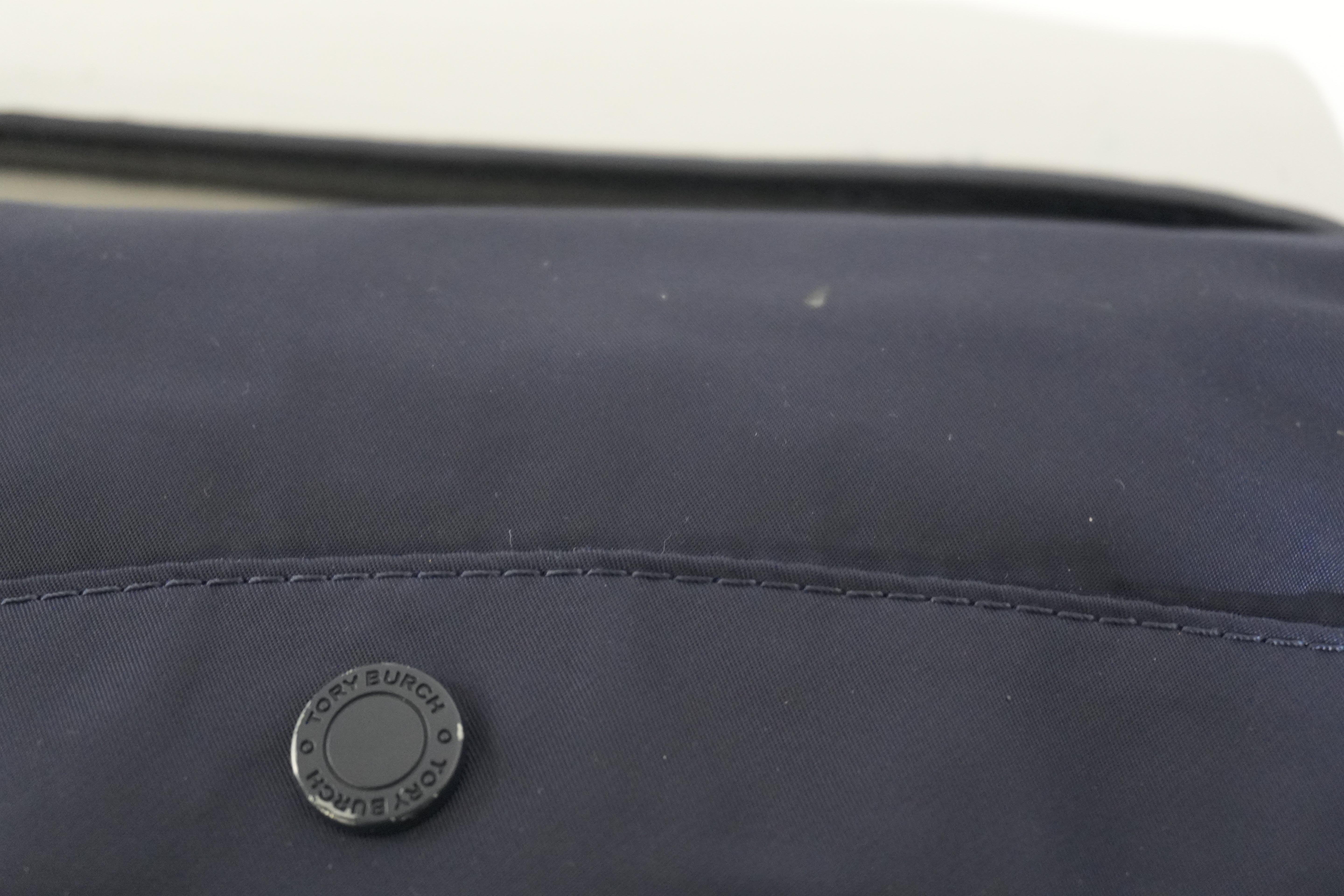 Pre-owned Tory Burch Crossbody Bag Blue