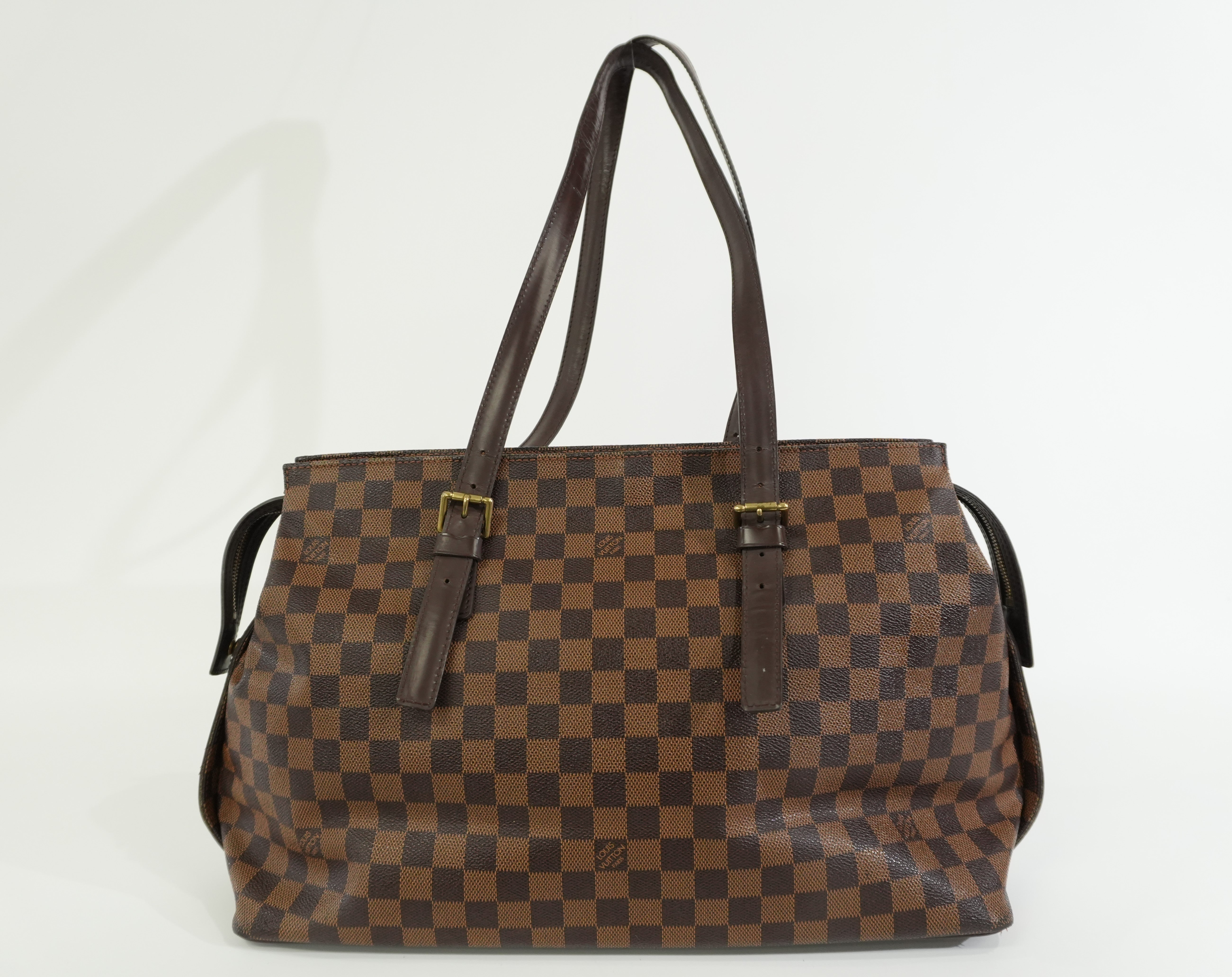 Pre-Owned Louis Vuitton Damier Ebene Chelsea Tote Bag