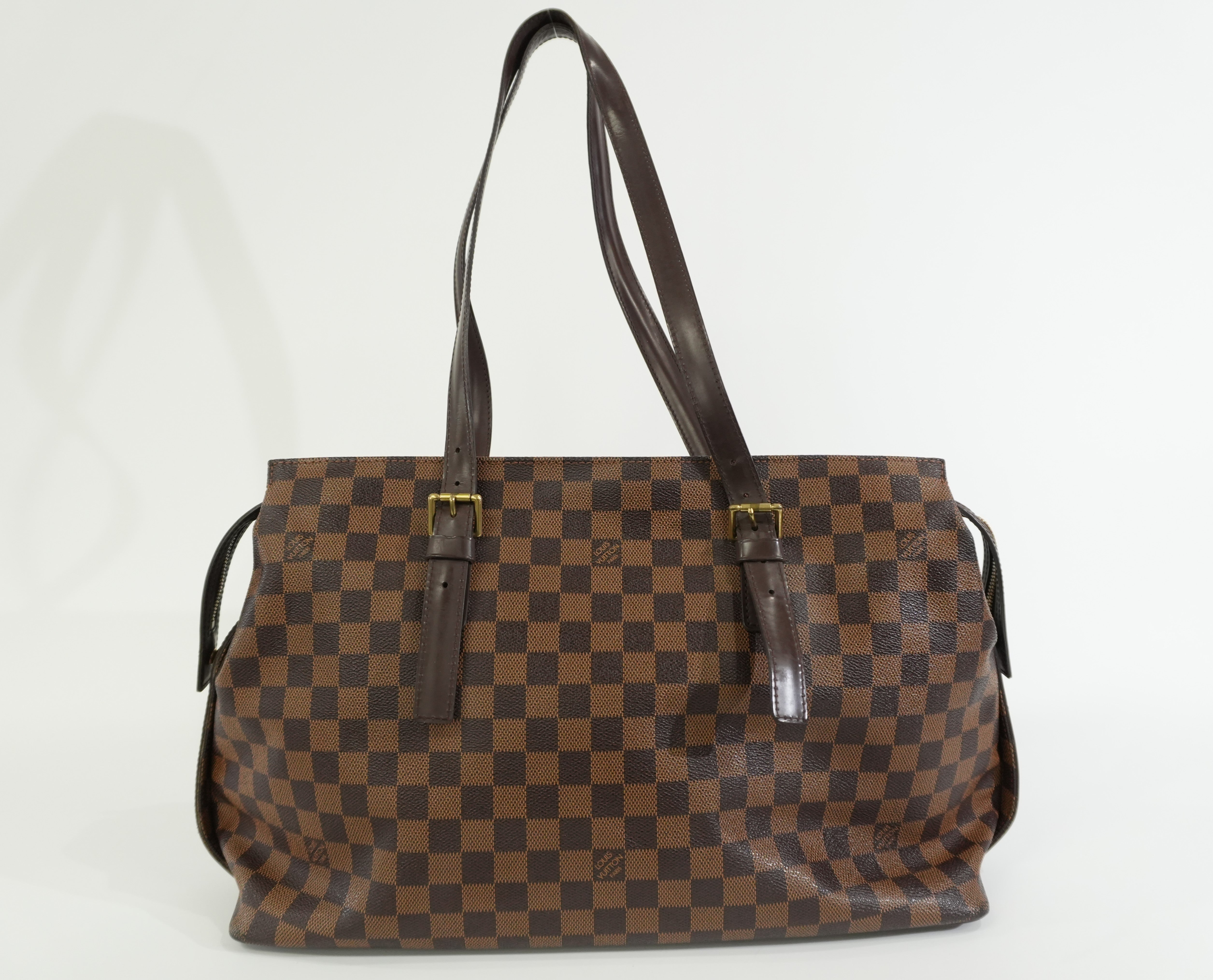 Pre-Owned Louis Vuitton Damier Ebene Chelsea Tote Bag