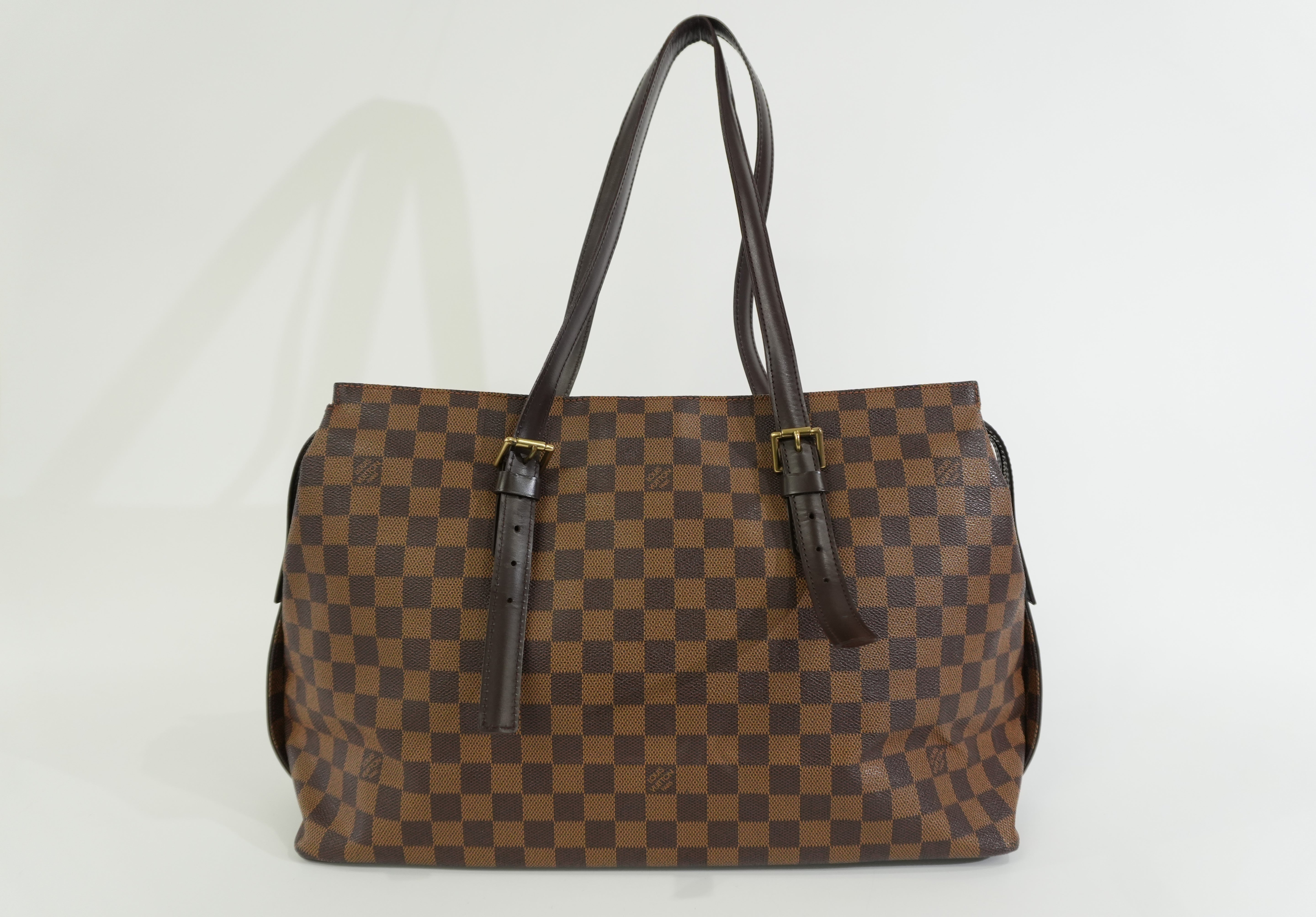 Pre-owned Louis Vuitton Damier Ebene Chelsea Tote Bag