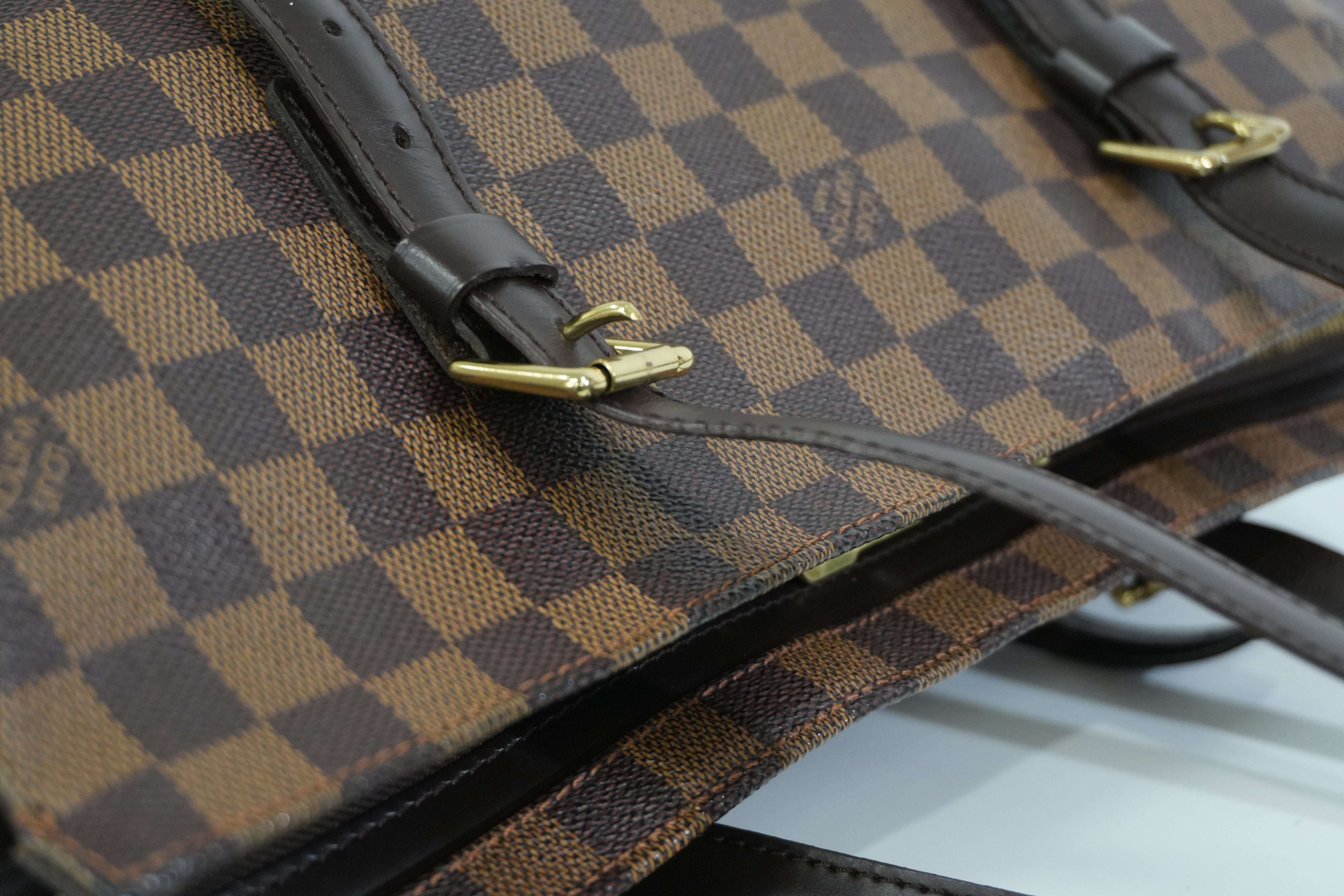 Pre-owned Louis Vuitton Damier Ebene Chelsea Tote Bag