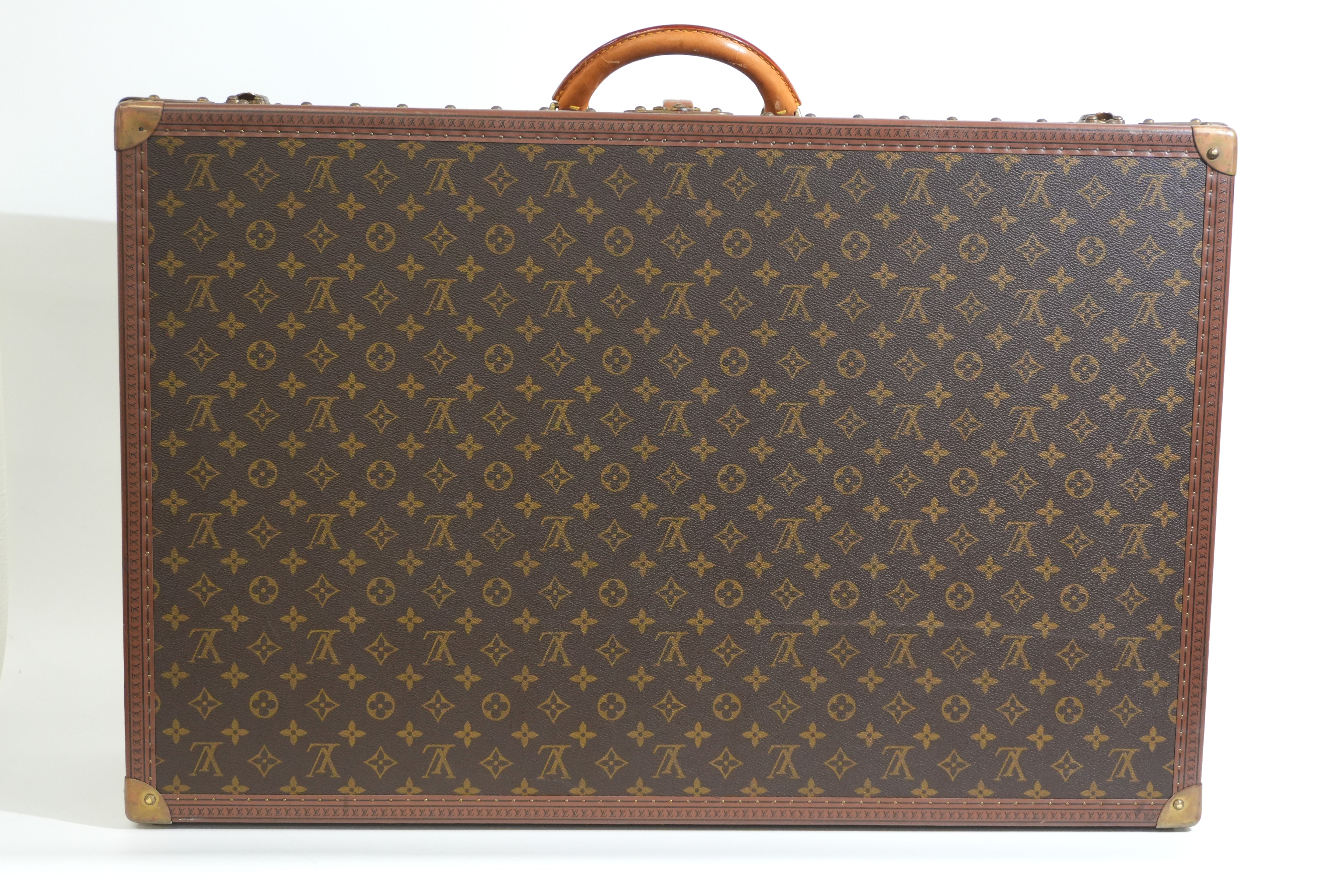 Pre-owned Louis Vuitton Mono Trunk 70 Alzer