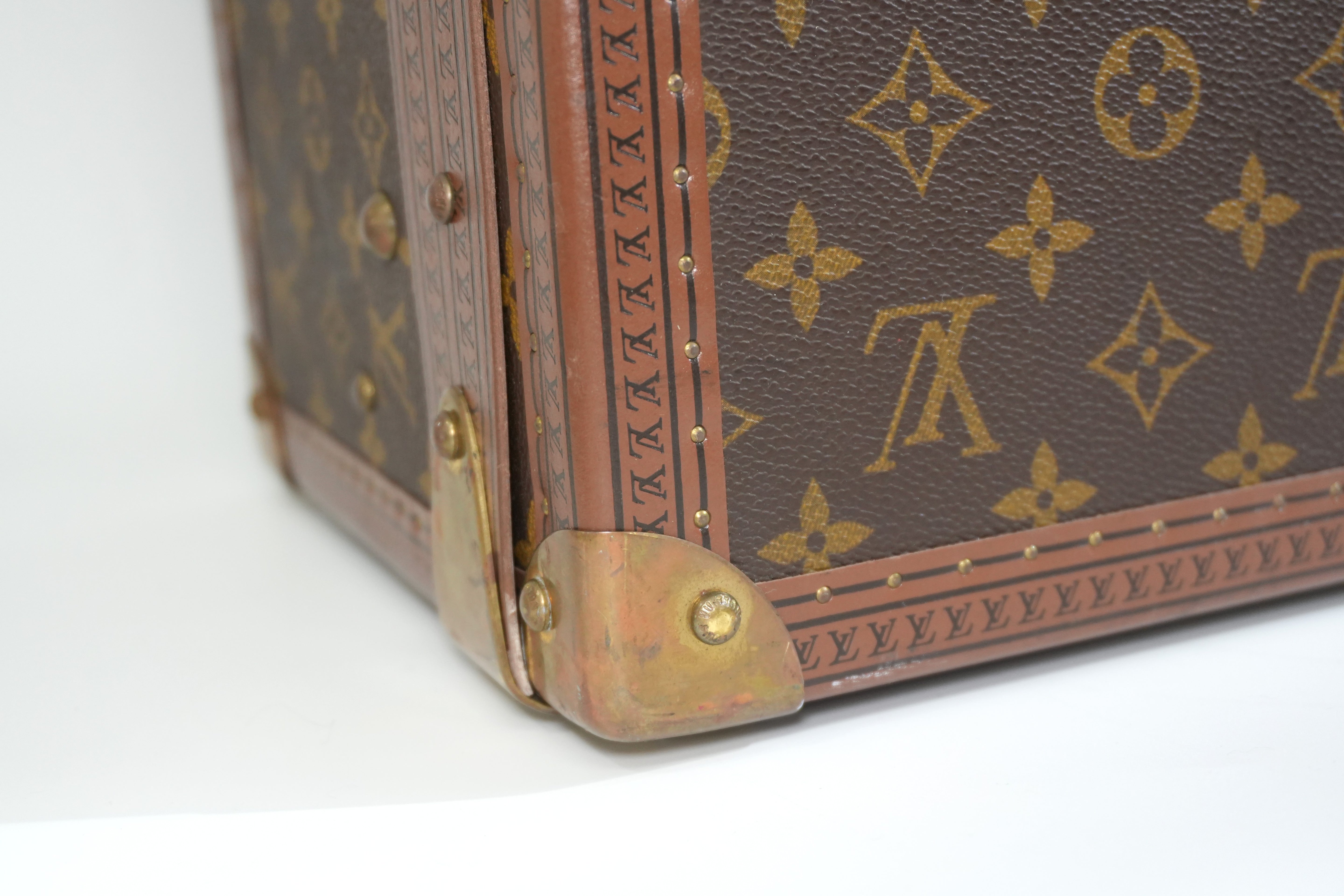 Pre-owned Louis Vuitton Mono Trunk 70 Alzer