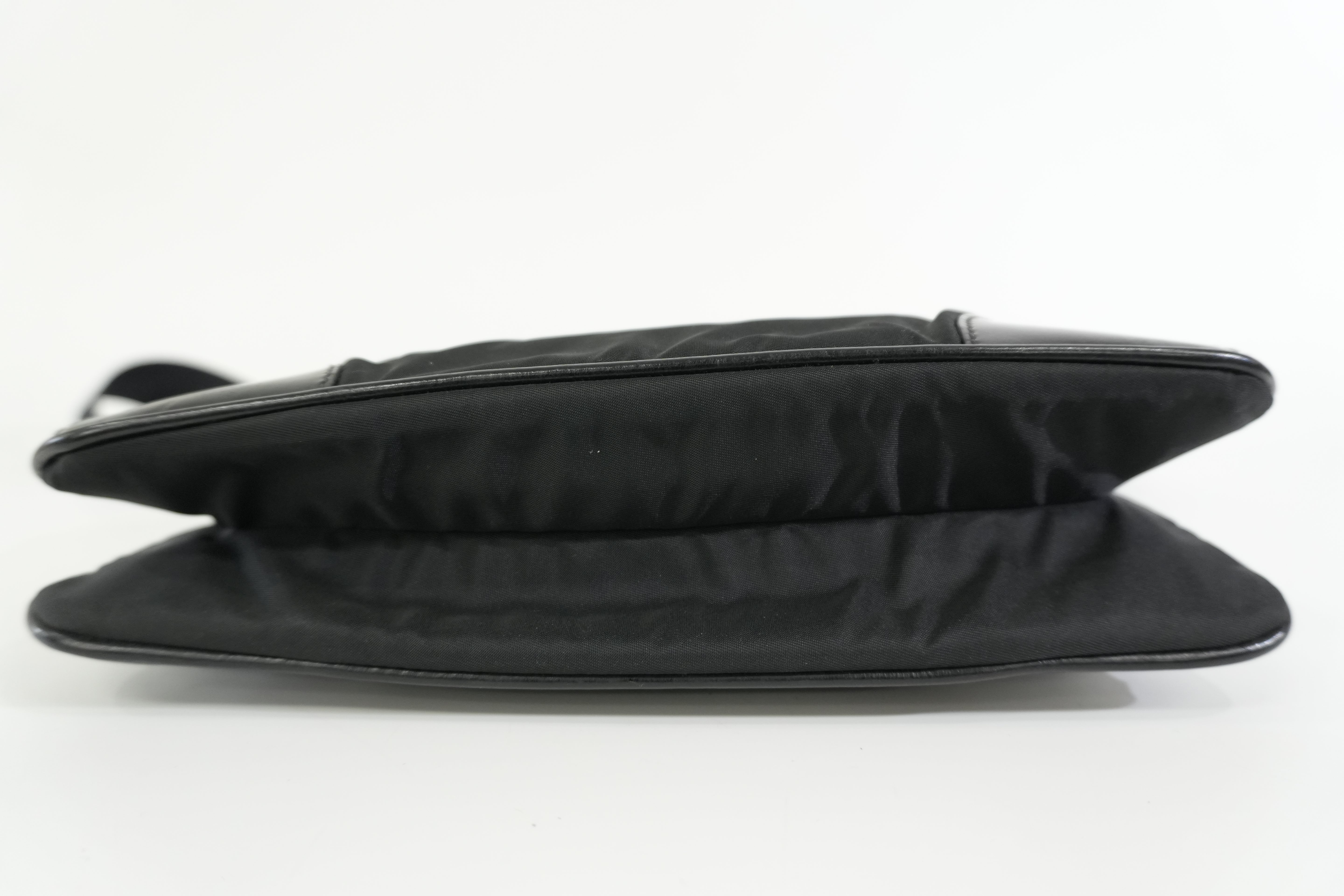 Pre-owned Prada Nylon Shoulder Bag Black