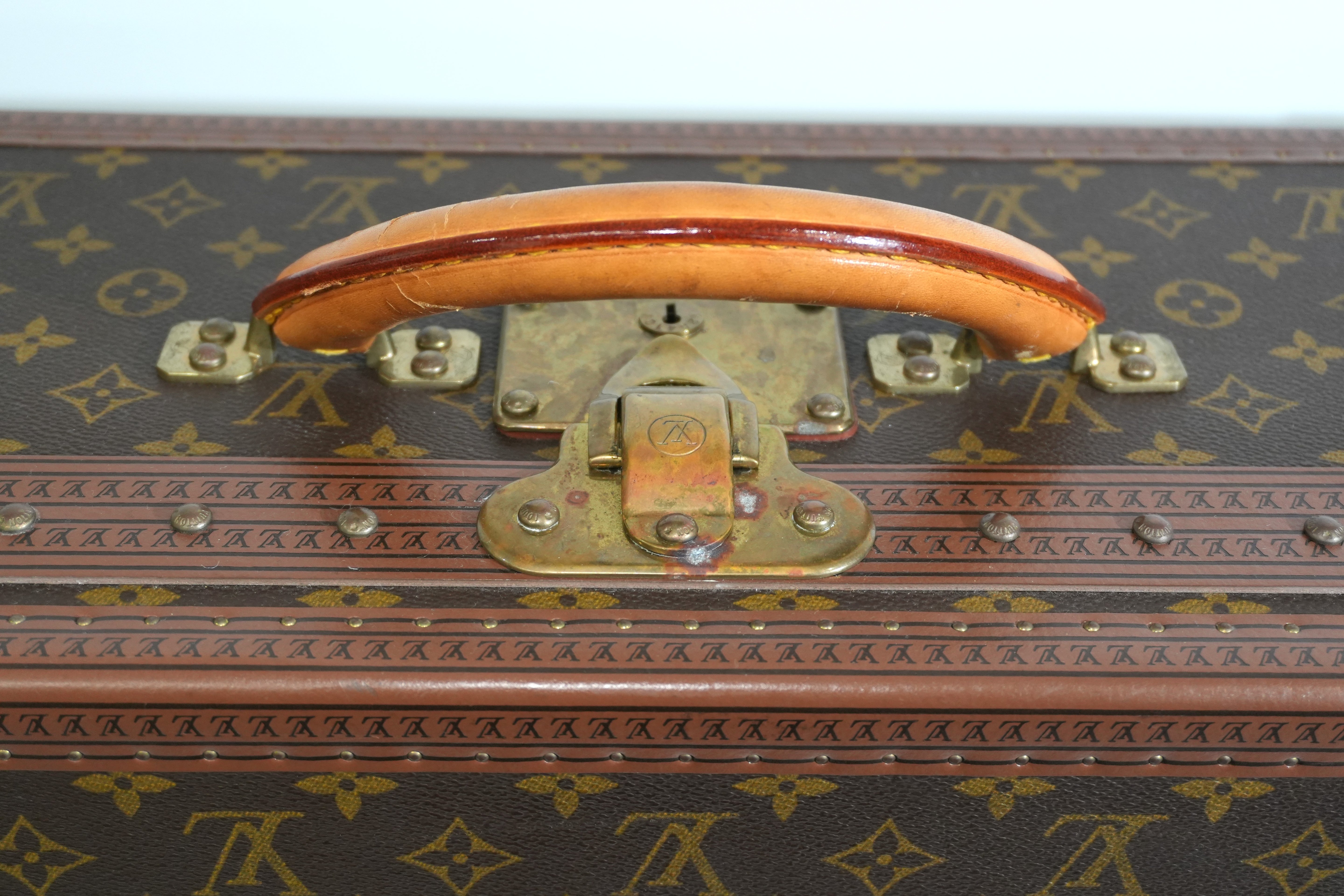 Pre-owned Louis Vuitton Mono Trunk 70 Alzer