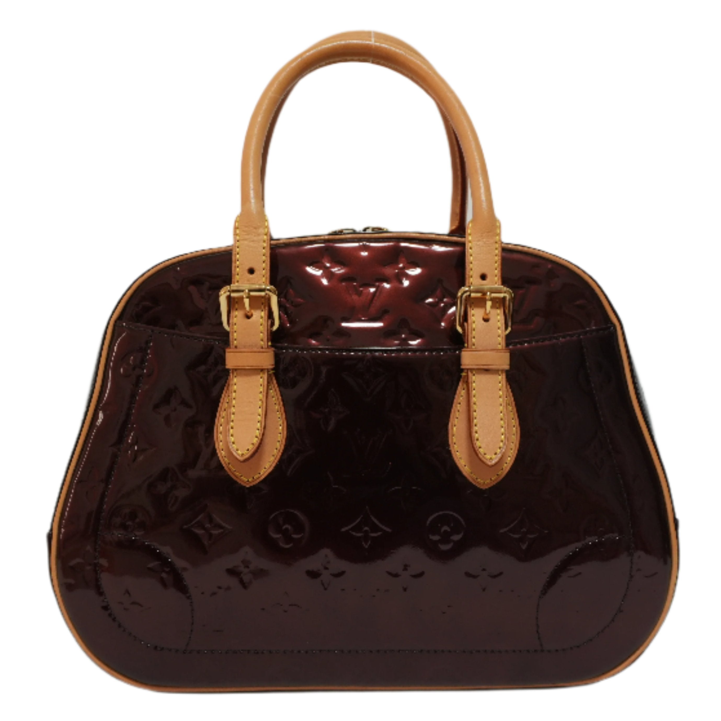 Louis Vuitton Vernis Amarante Summit Drive Handbag Used