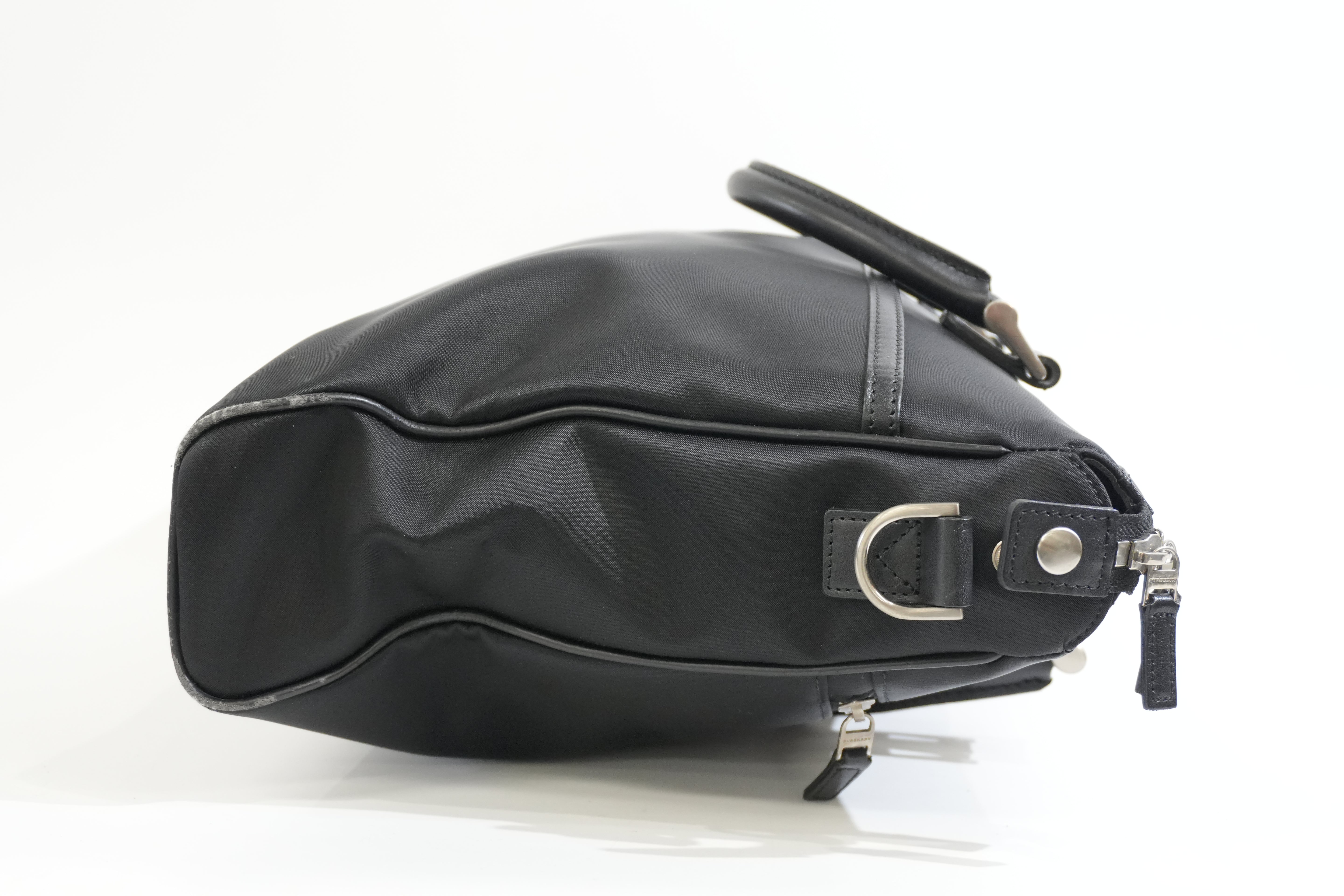 Pre-owned Burberry Briefcase Handbag Black