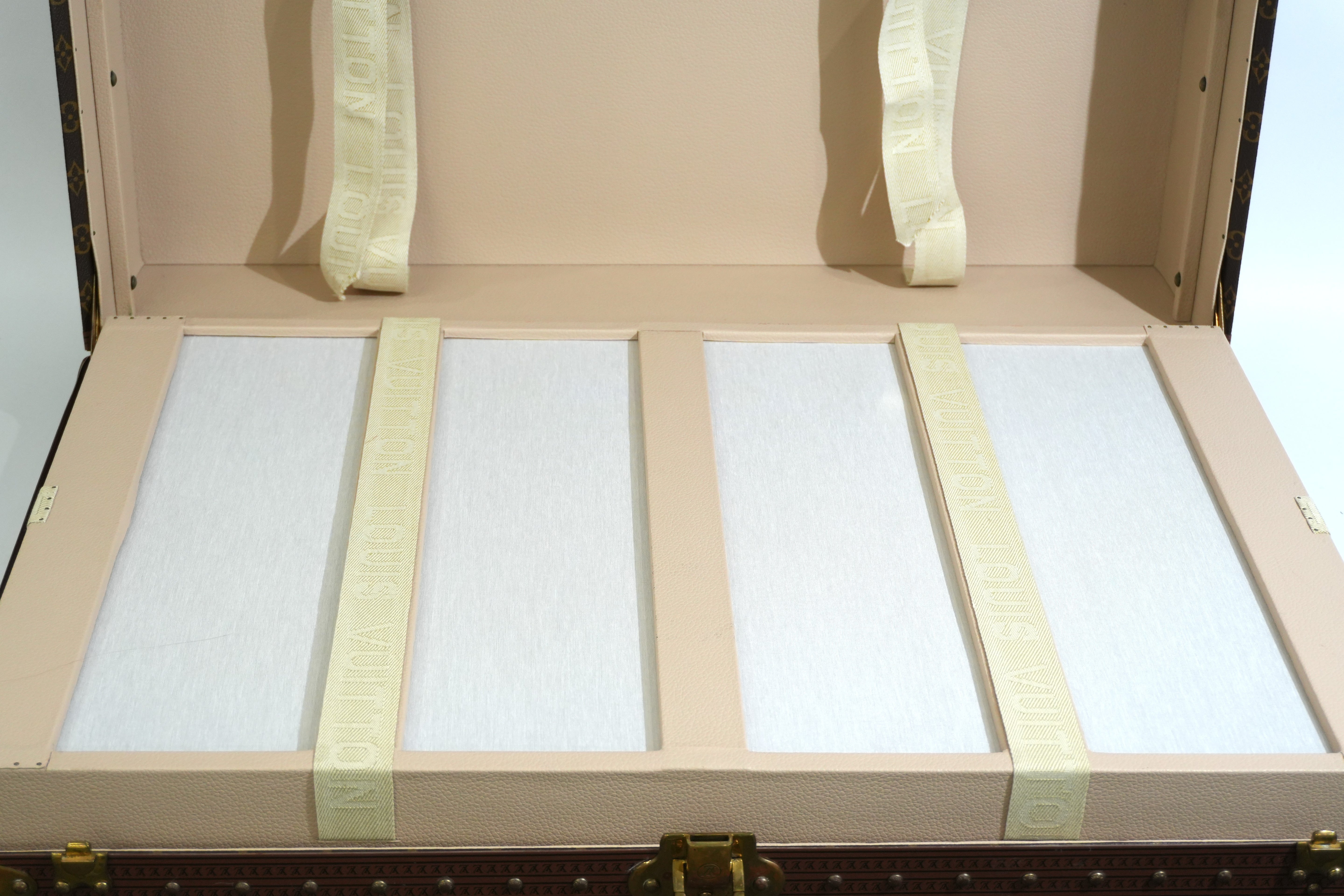 Pre-owned Louis Vuitton Mono Trunk 70 Alzer