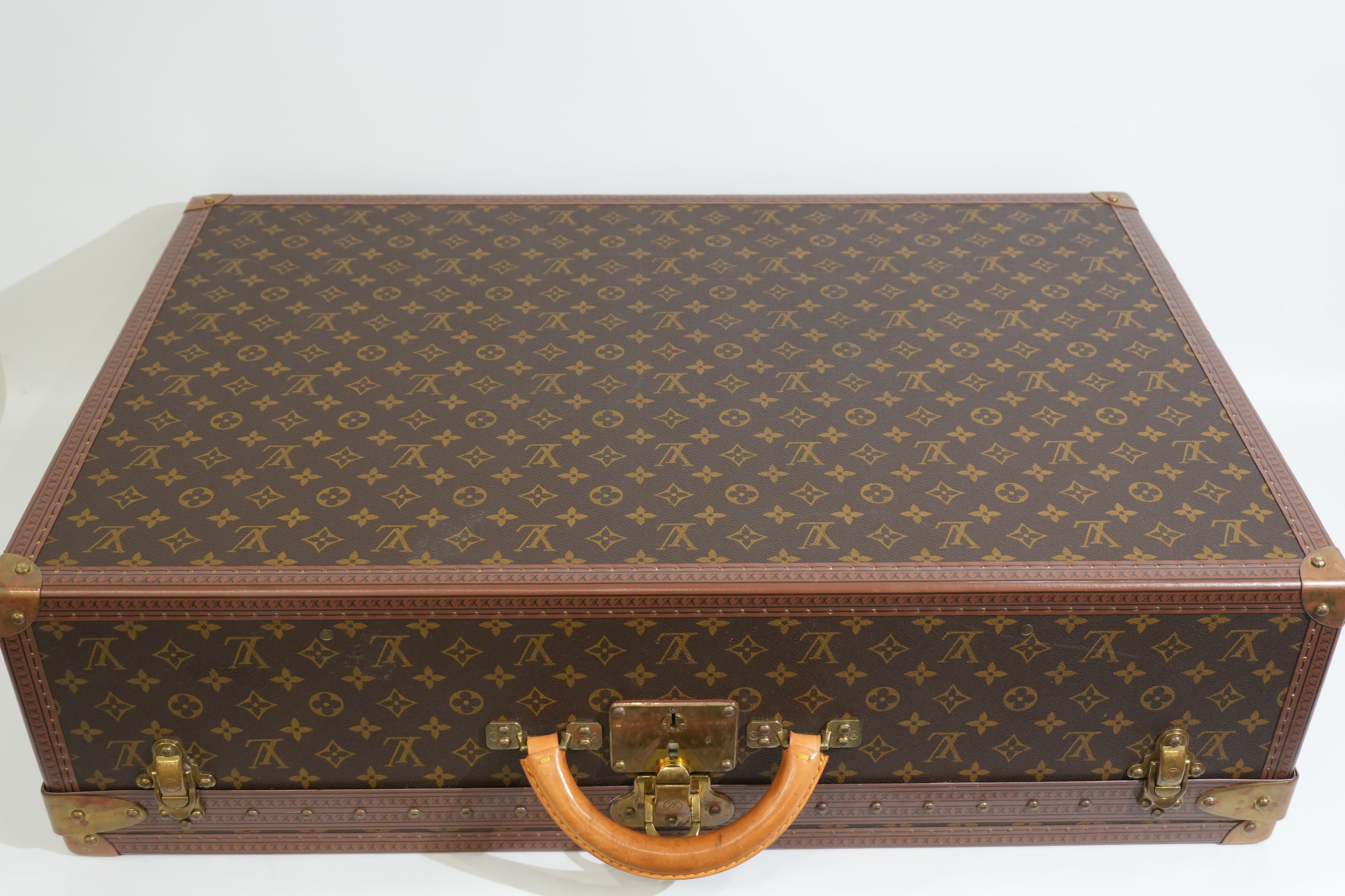 Pre-owned Louis Vuitton Mono Trunk 70 Alzer