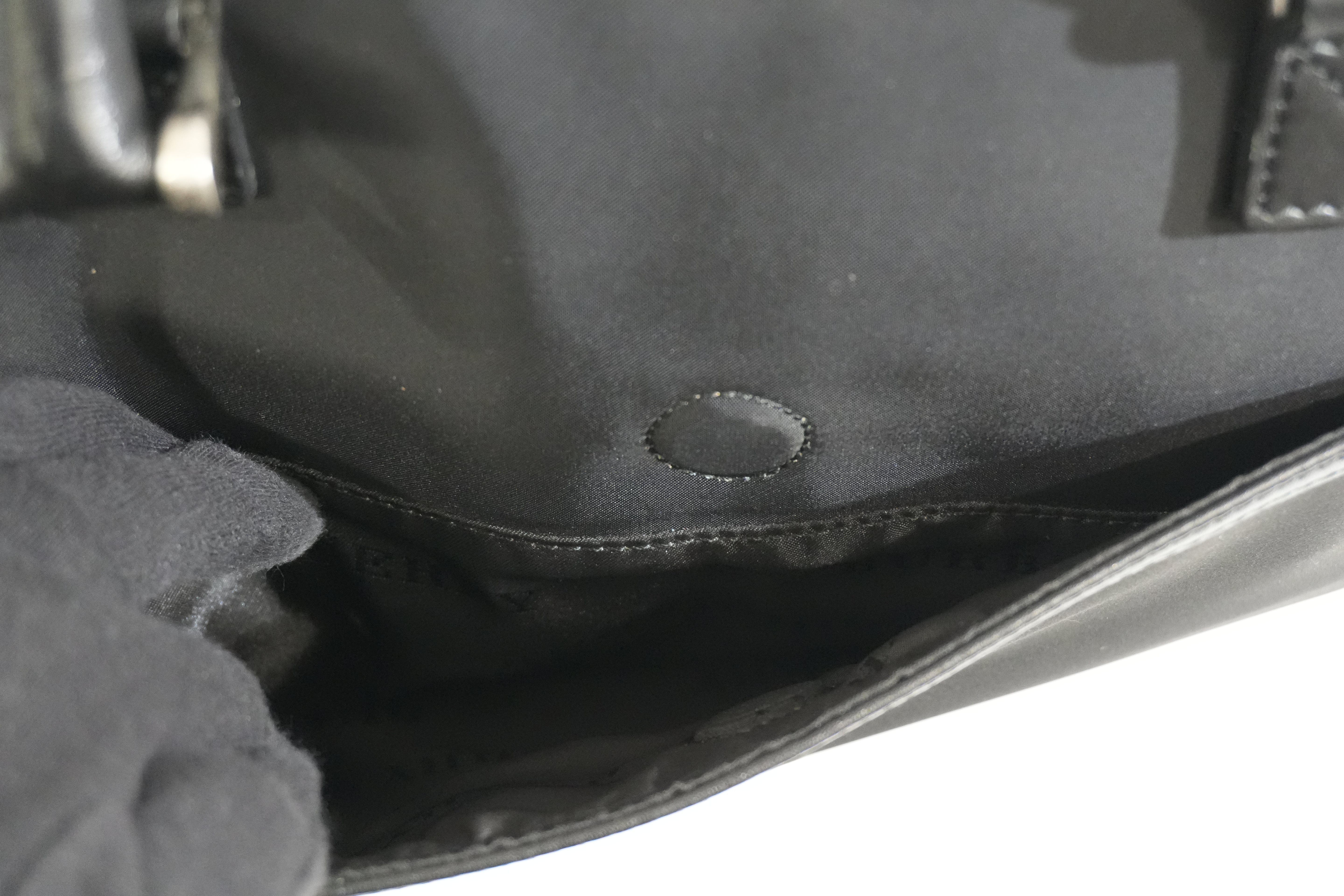 Pre-owned Burberry Briefcase Handbag Black