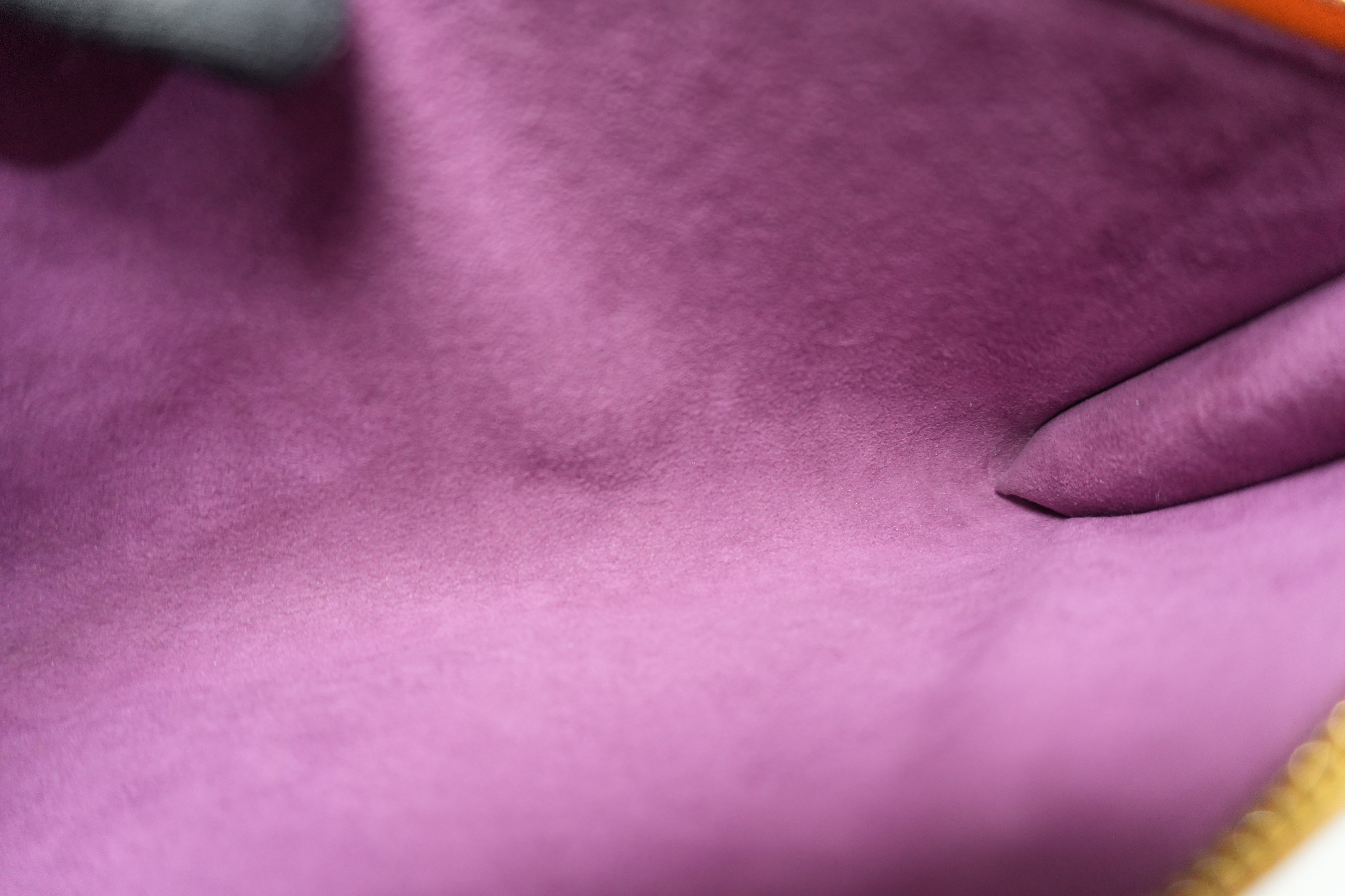 Pre-owned Louis Vuitton Epi Pochette Accessories Yellow