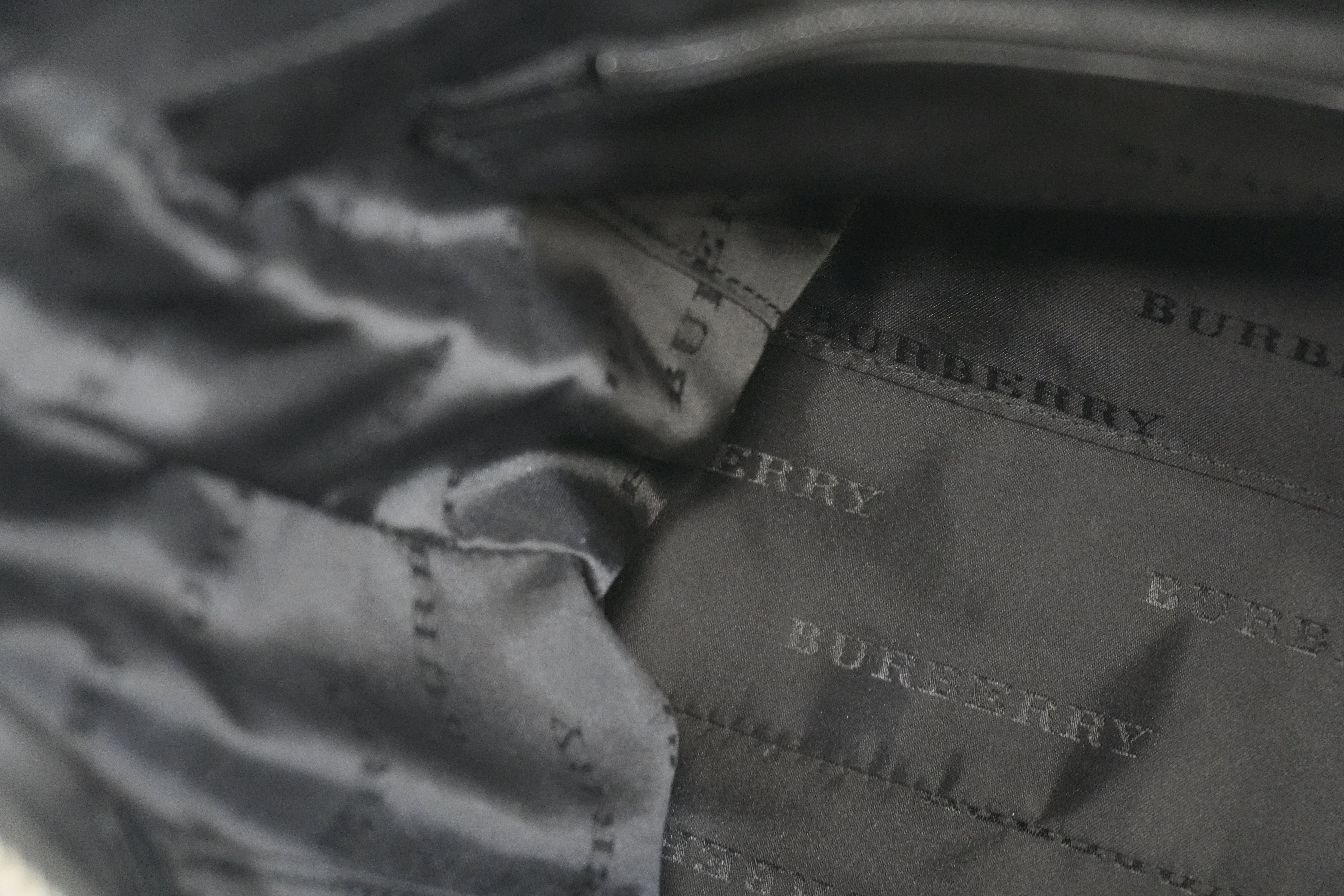 Pre-owned Burberry Briefcase Handbag Black